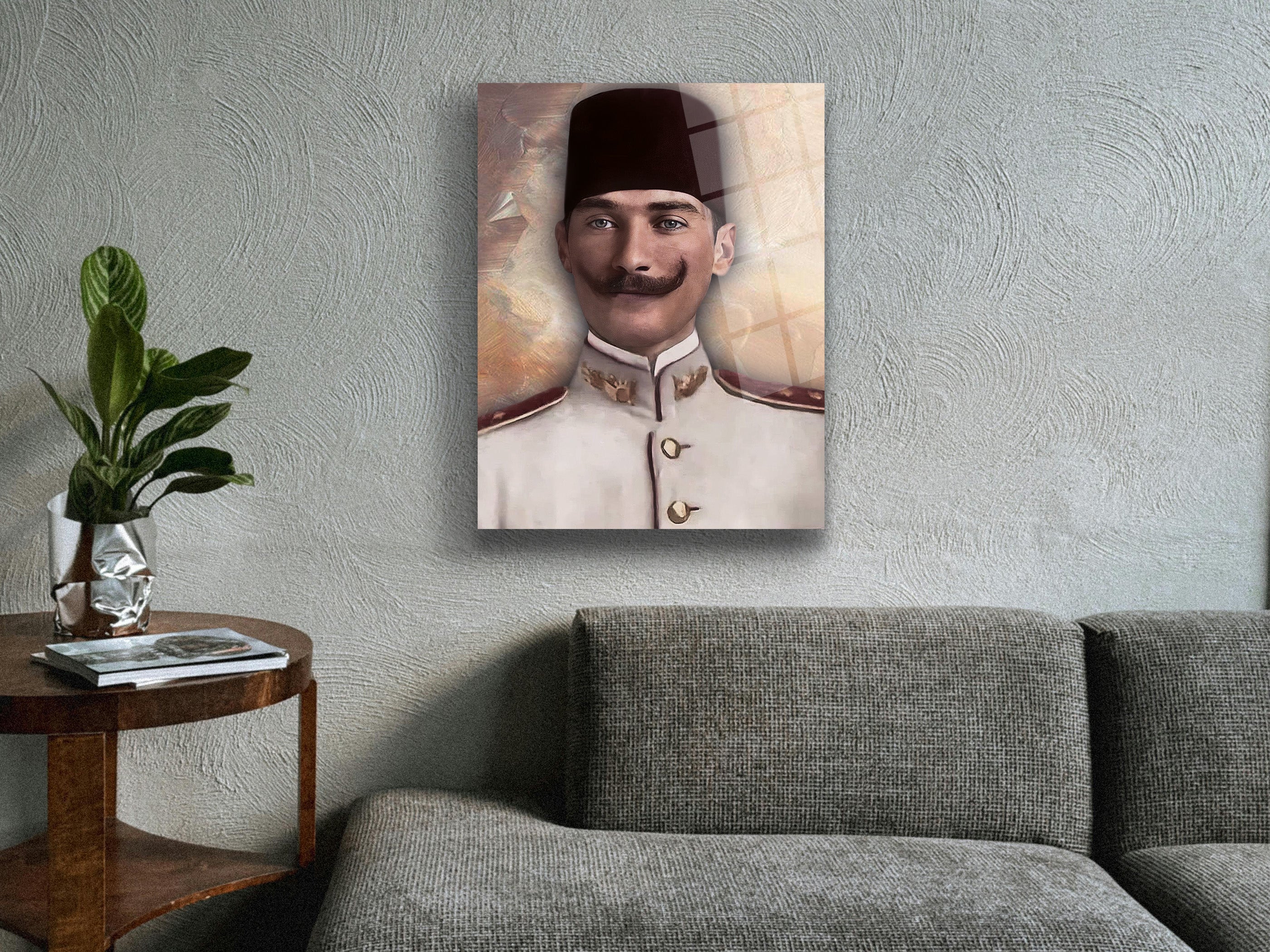 Atatürk Cam Tablo 10