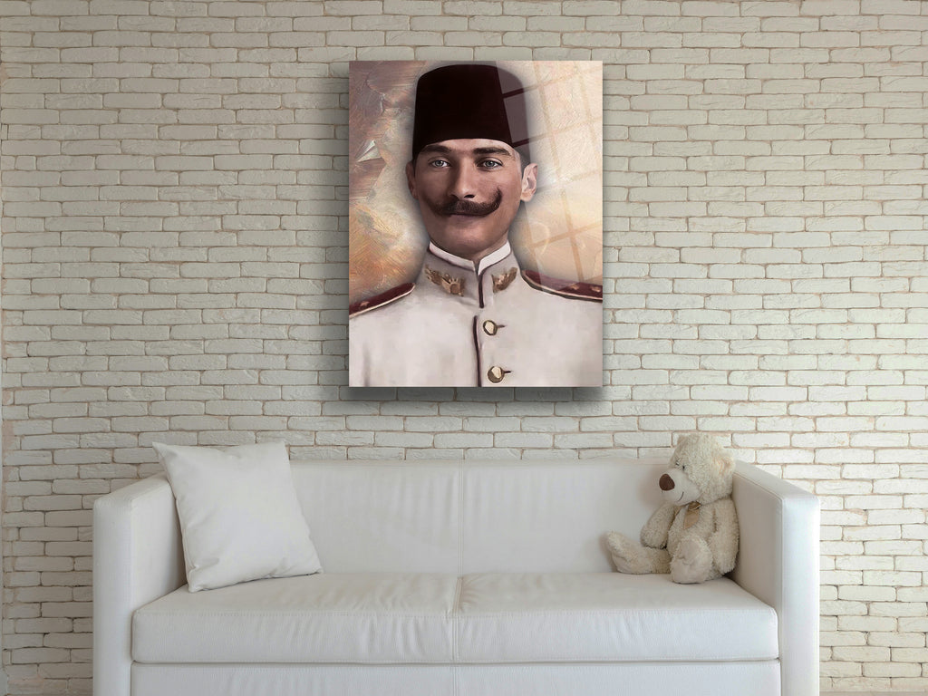 Atatürk Cam Tablo 10