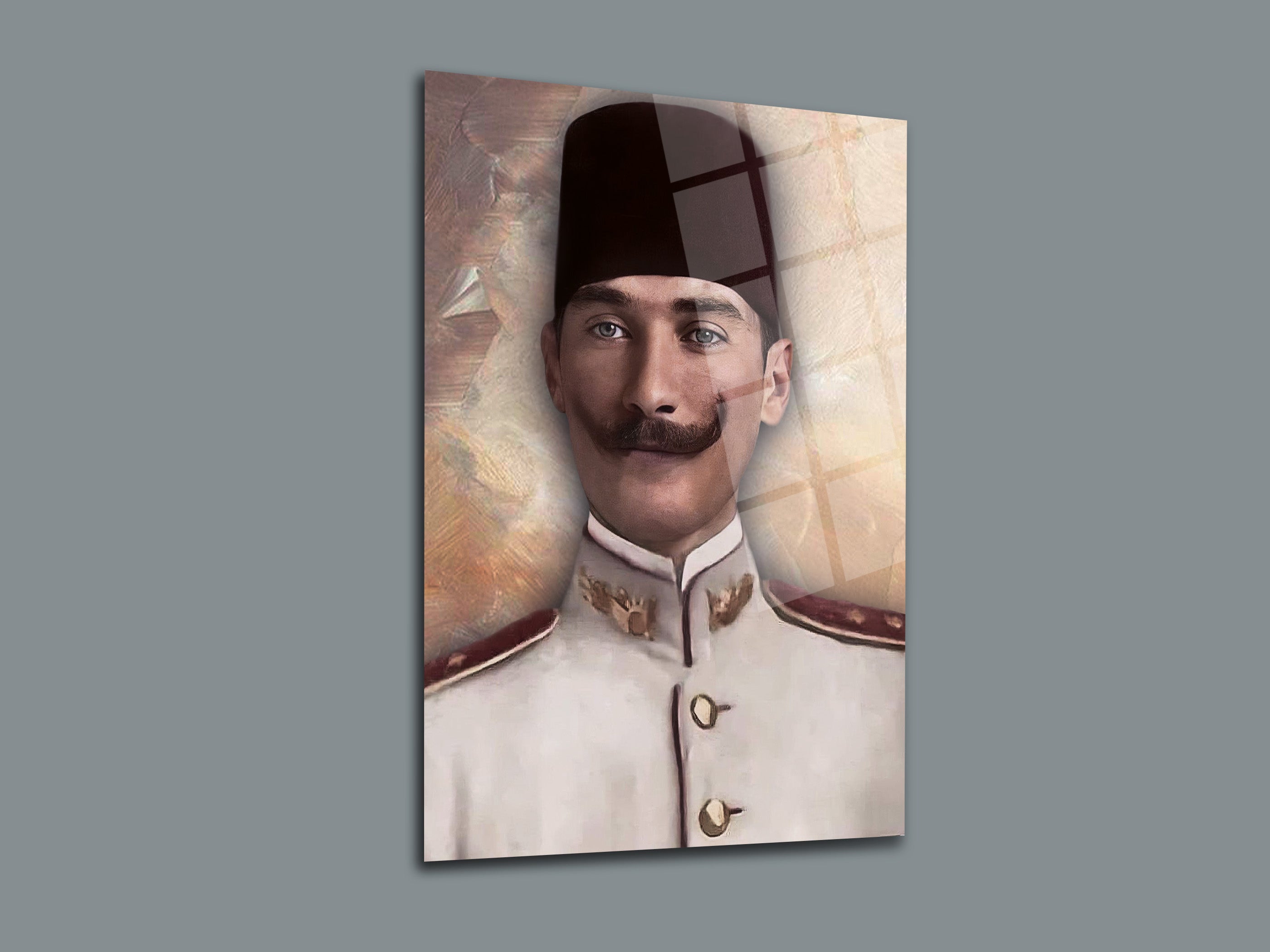 Atatürk Cam Tablo 10