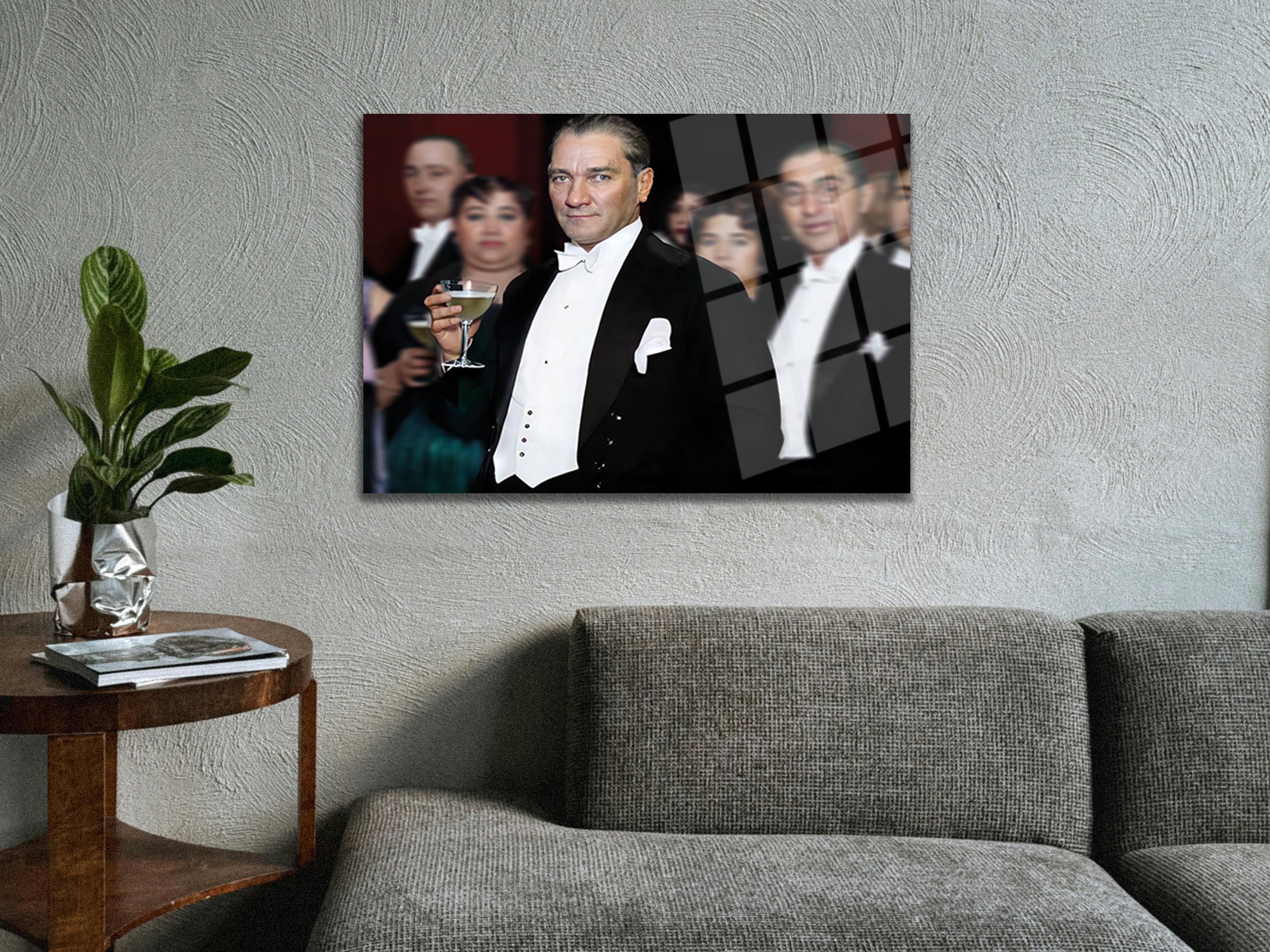 Atatürk Cam Tablo 197