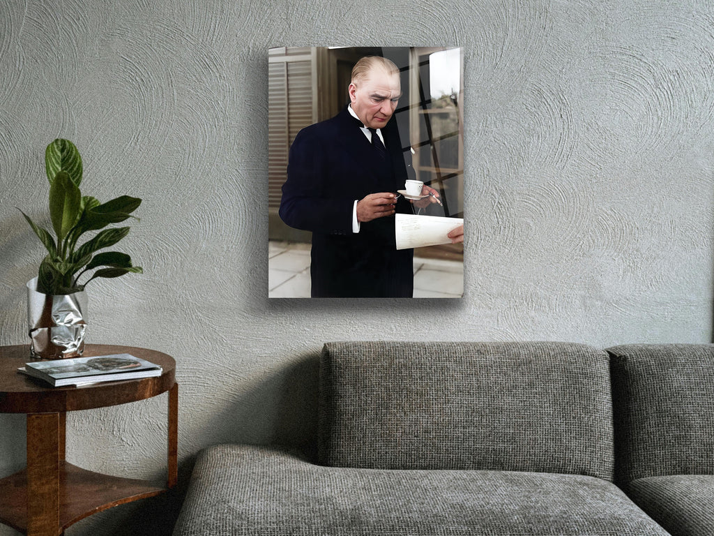 Atatürk Cam Tablo 13