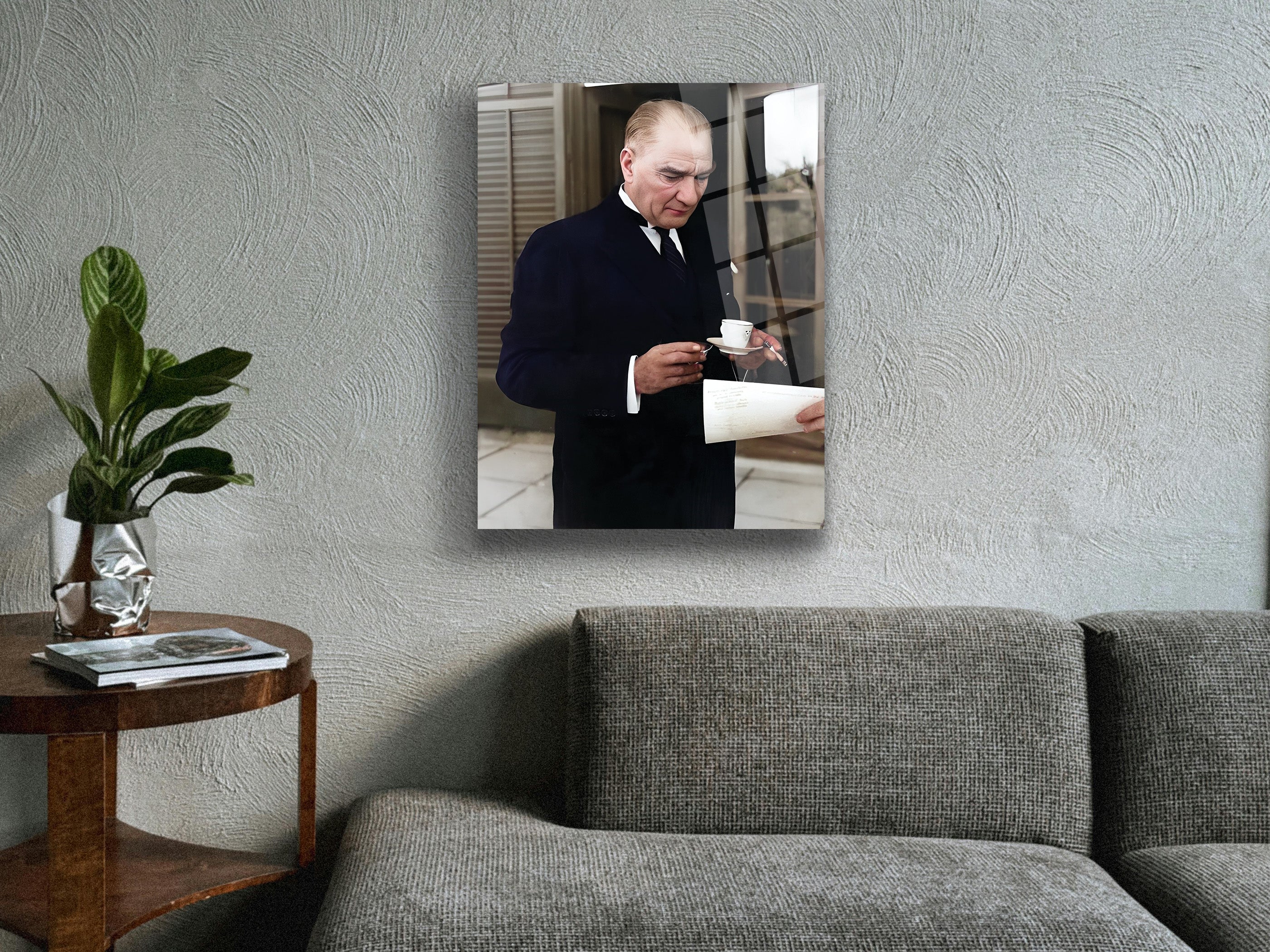 Atatürk Cam Tablo 13