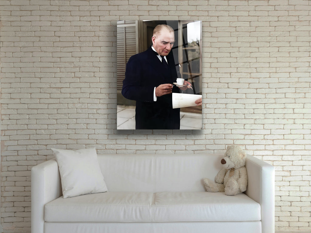 Atatürk Cam Tablo 13