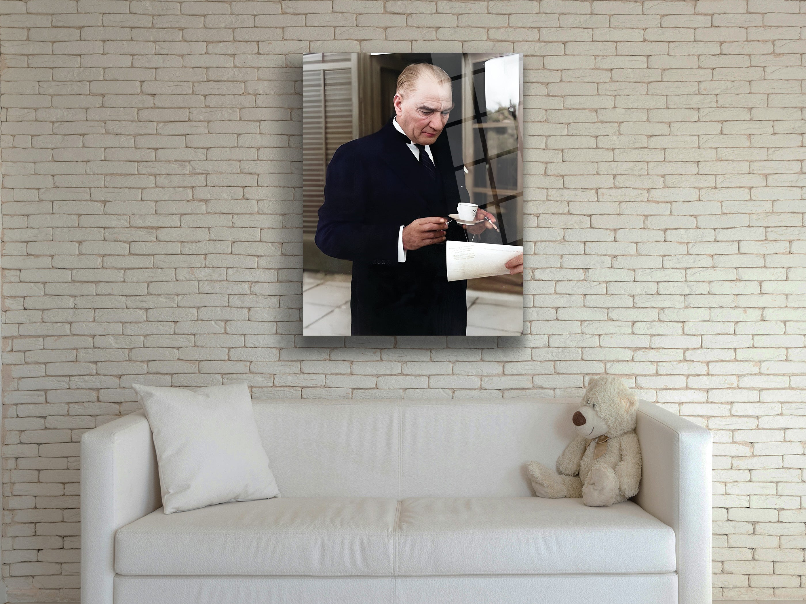 Atatürk Cam Tablo 13