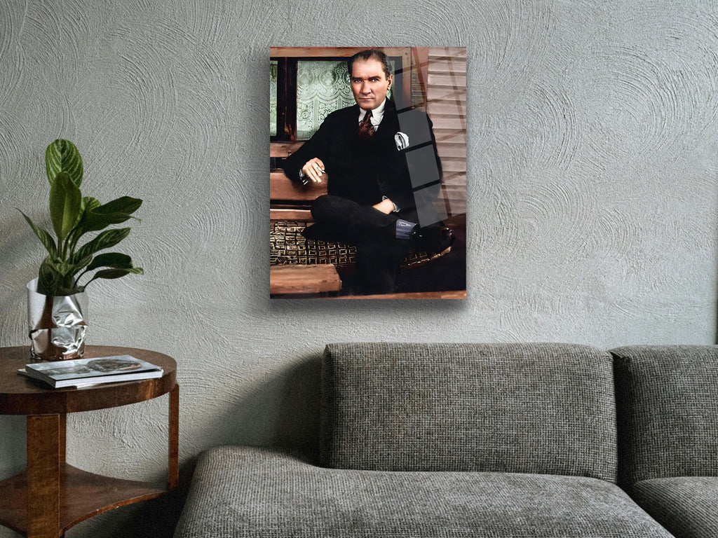 Atatürk Cam Tablo 14