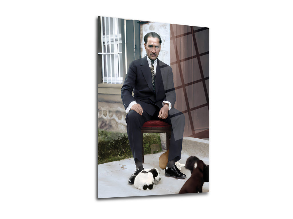 Atatürk Cam Tablo 16