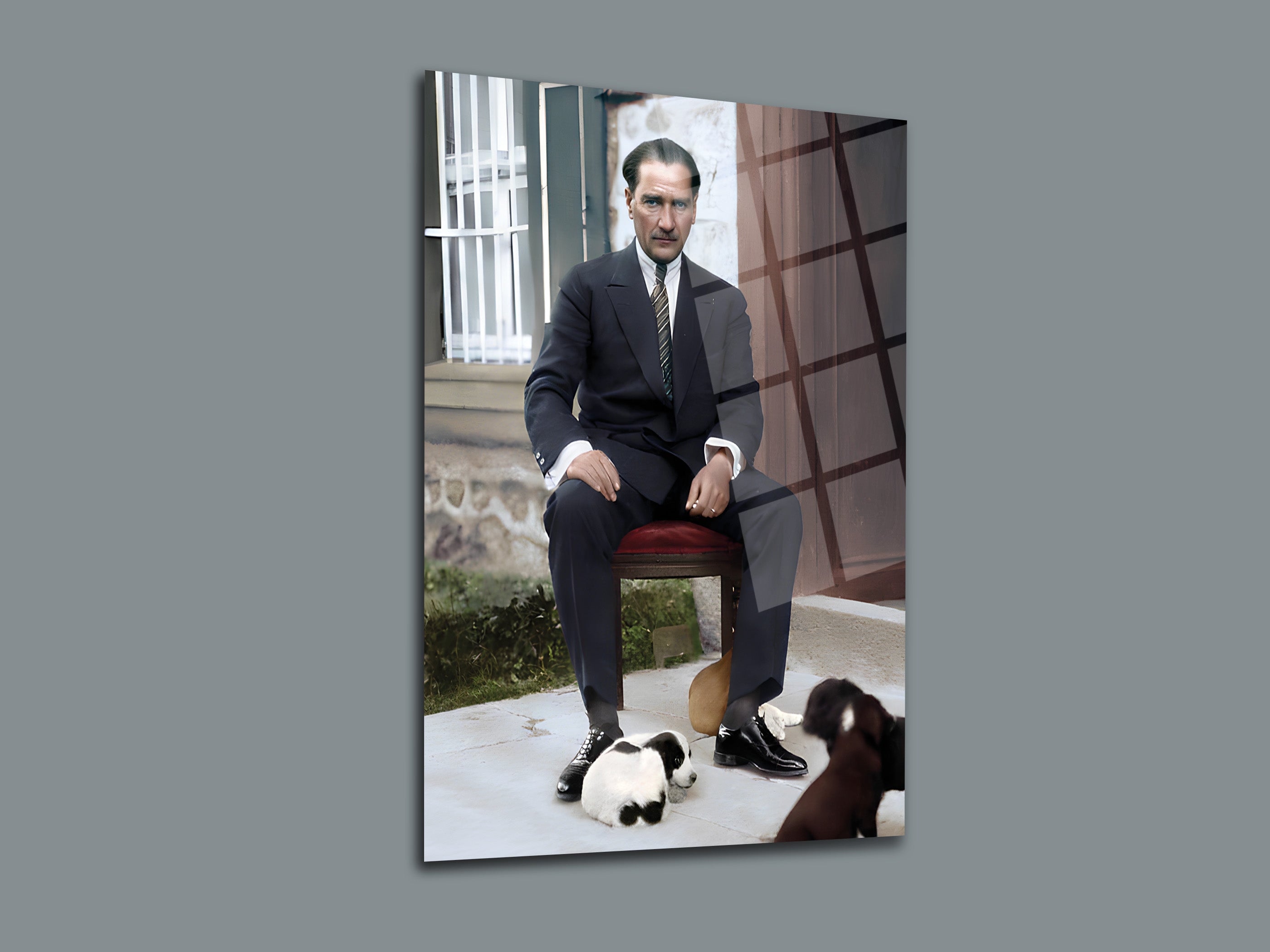 Atatürk Cam Tablo 16