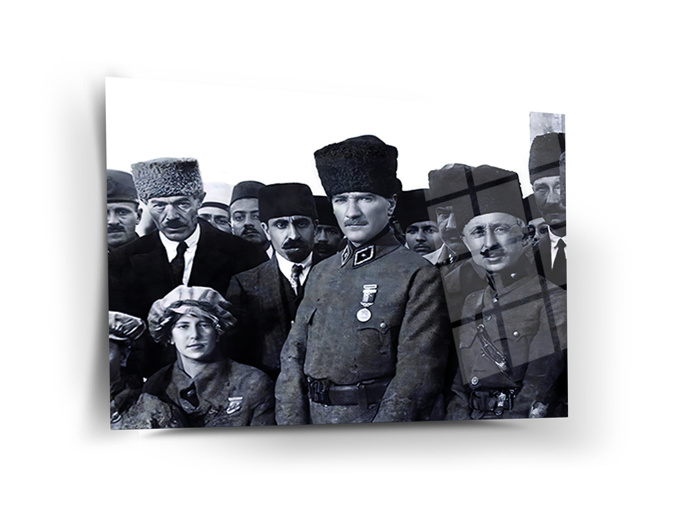 Atatürk Cam Tablo 198