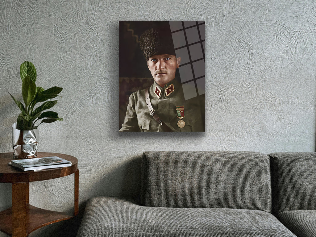 Atatürk Cam Tablo 17