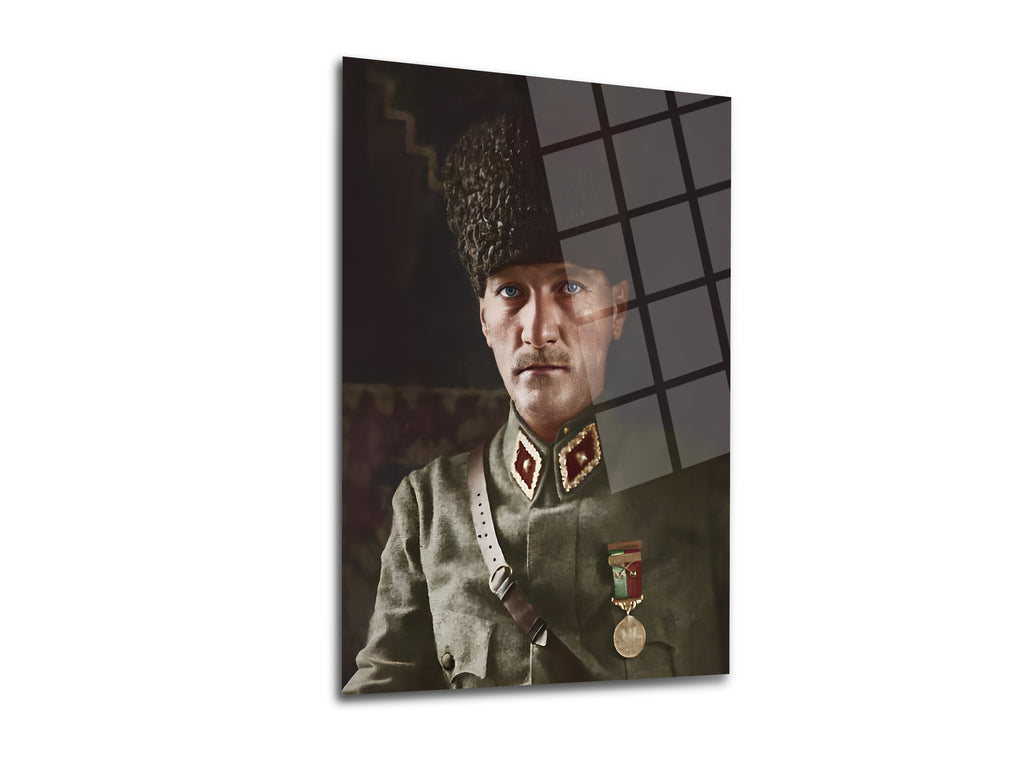 Atatürk Cam Tablo 17