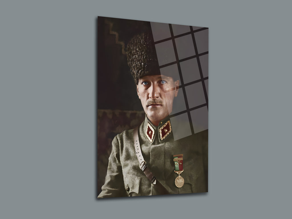 Atatürk Cam Tablo 17