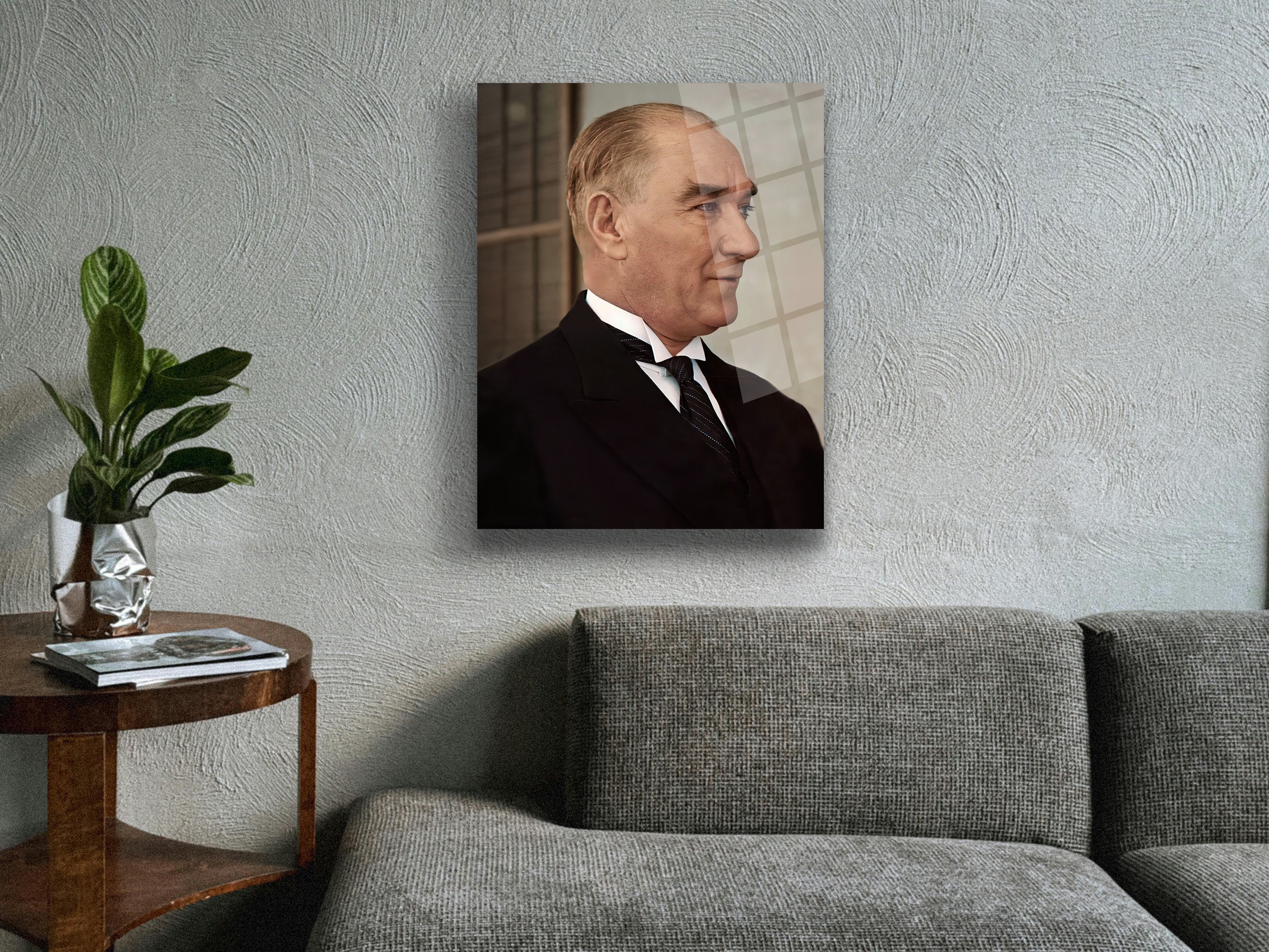 Atatürk Cam Tablo 65