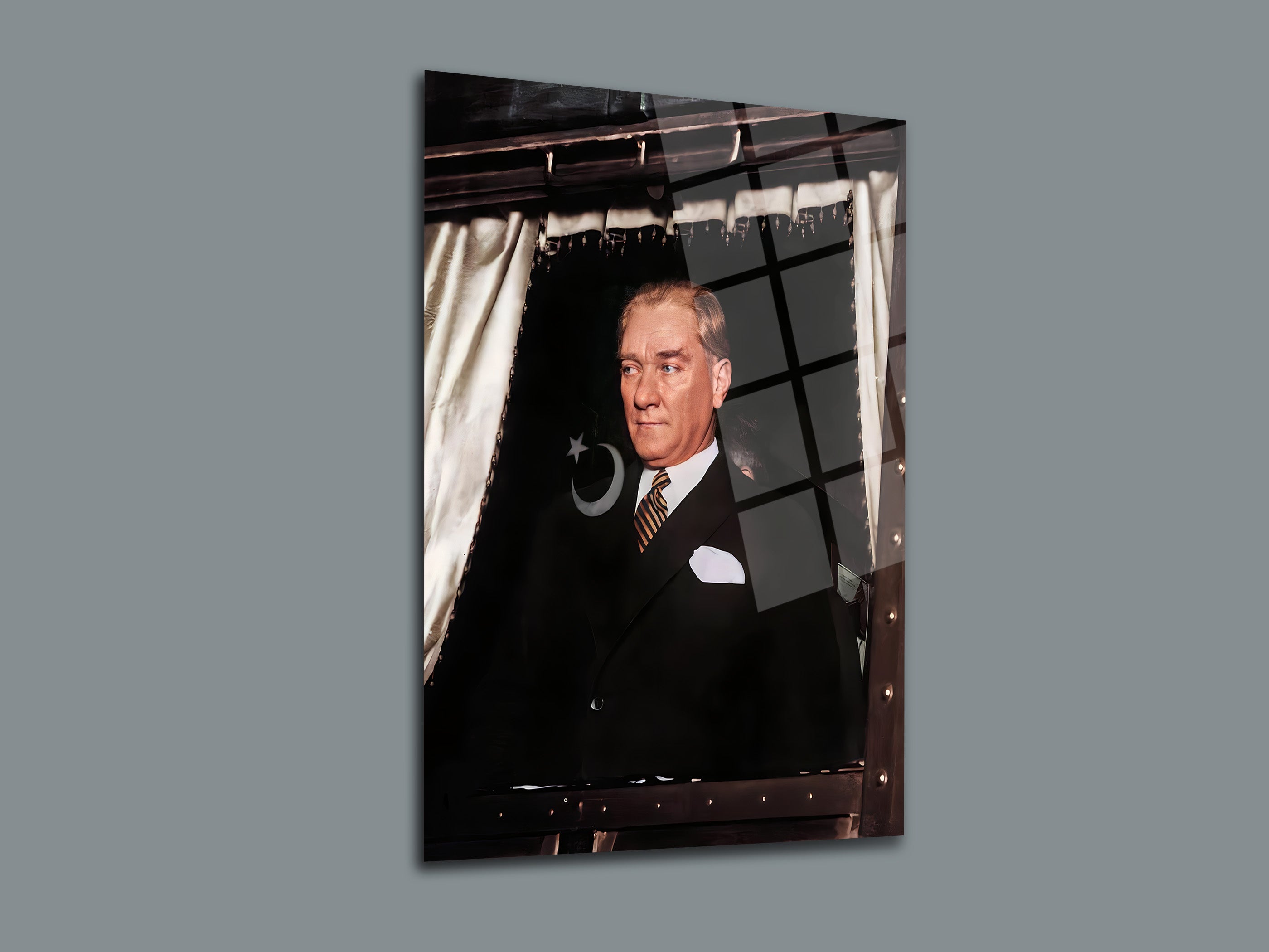 Atatürk Cam Tablo 21