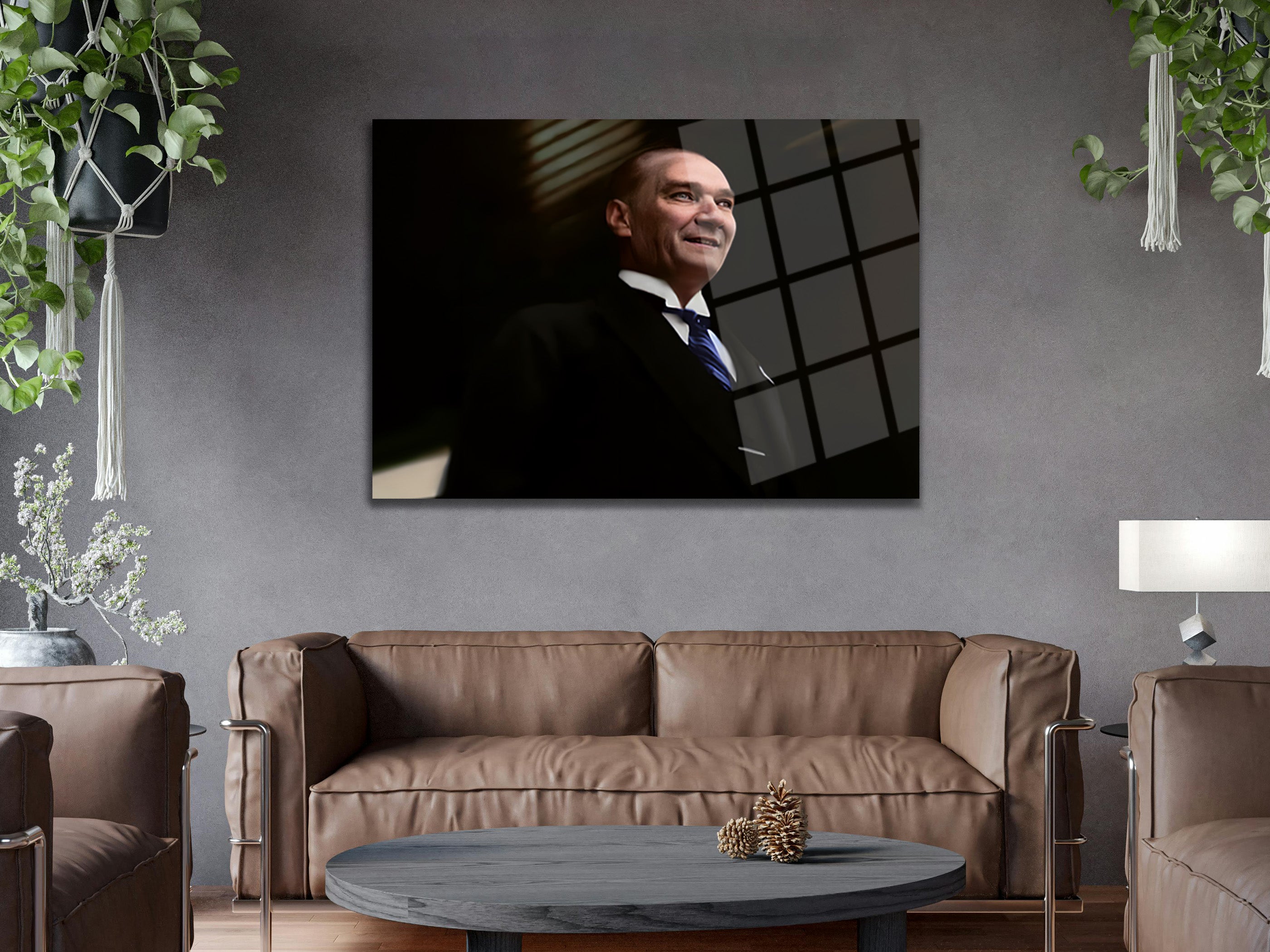 Atatürk Cam Tablo 200