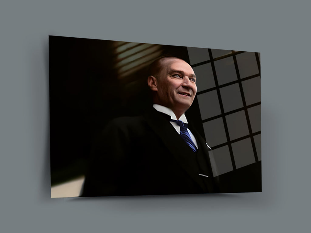 Atatürk Cam Tablo 200