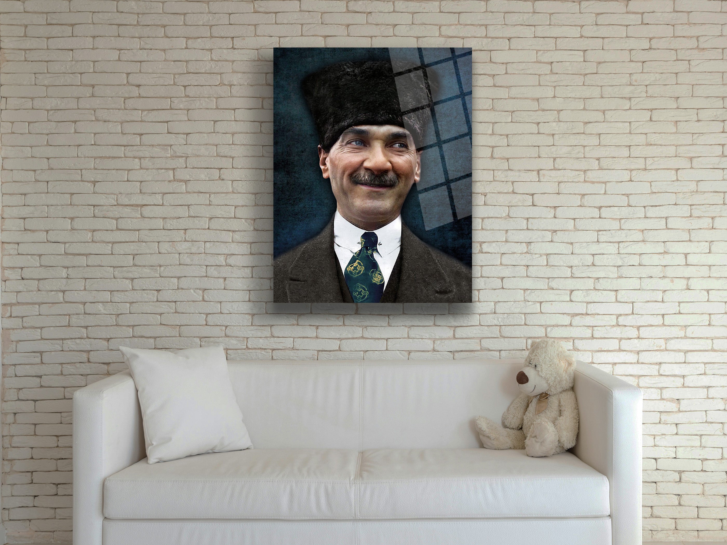 Atatürk Cam Tablo 219