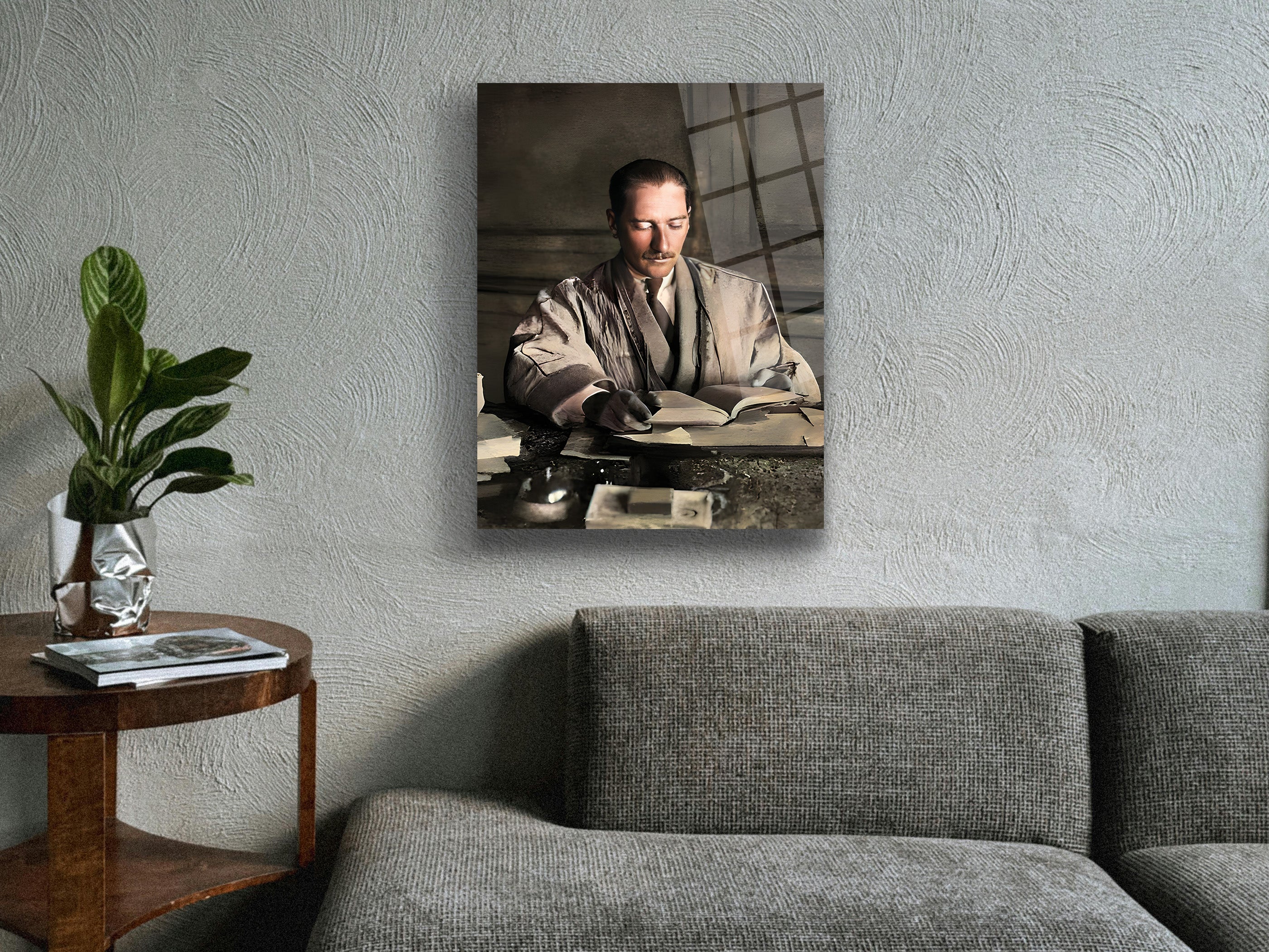 Atatürk Cam Tablo 30