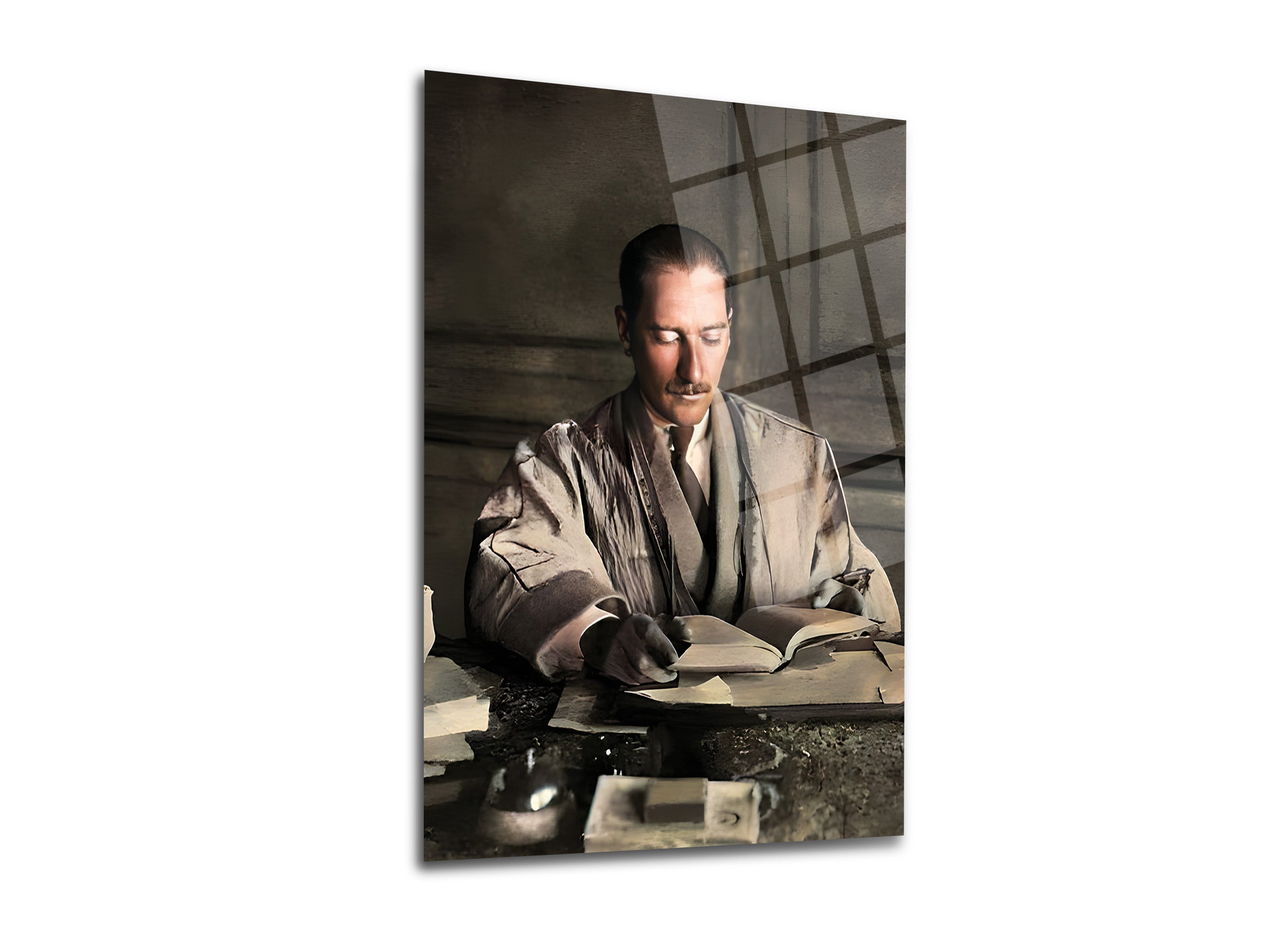 Atatürk Cam Tablo 30