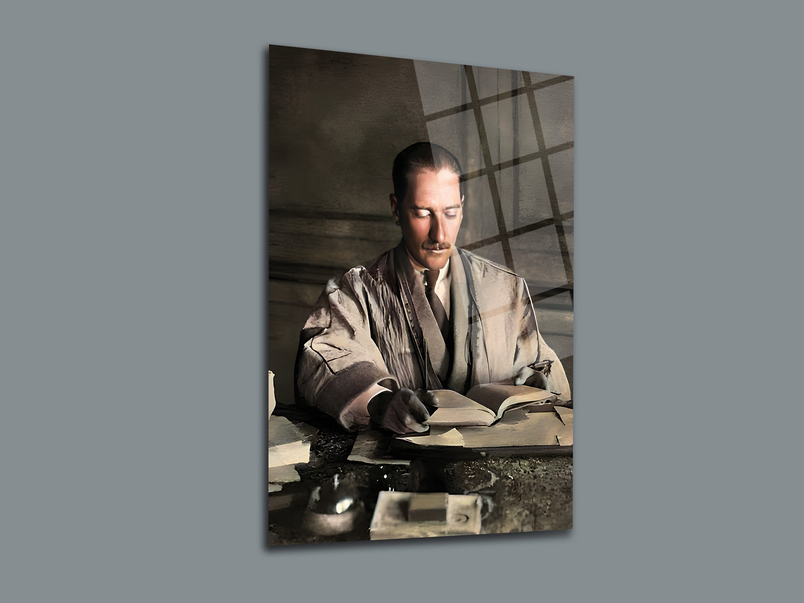 Atatürk Cam Tablo 30