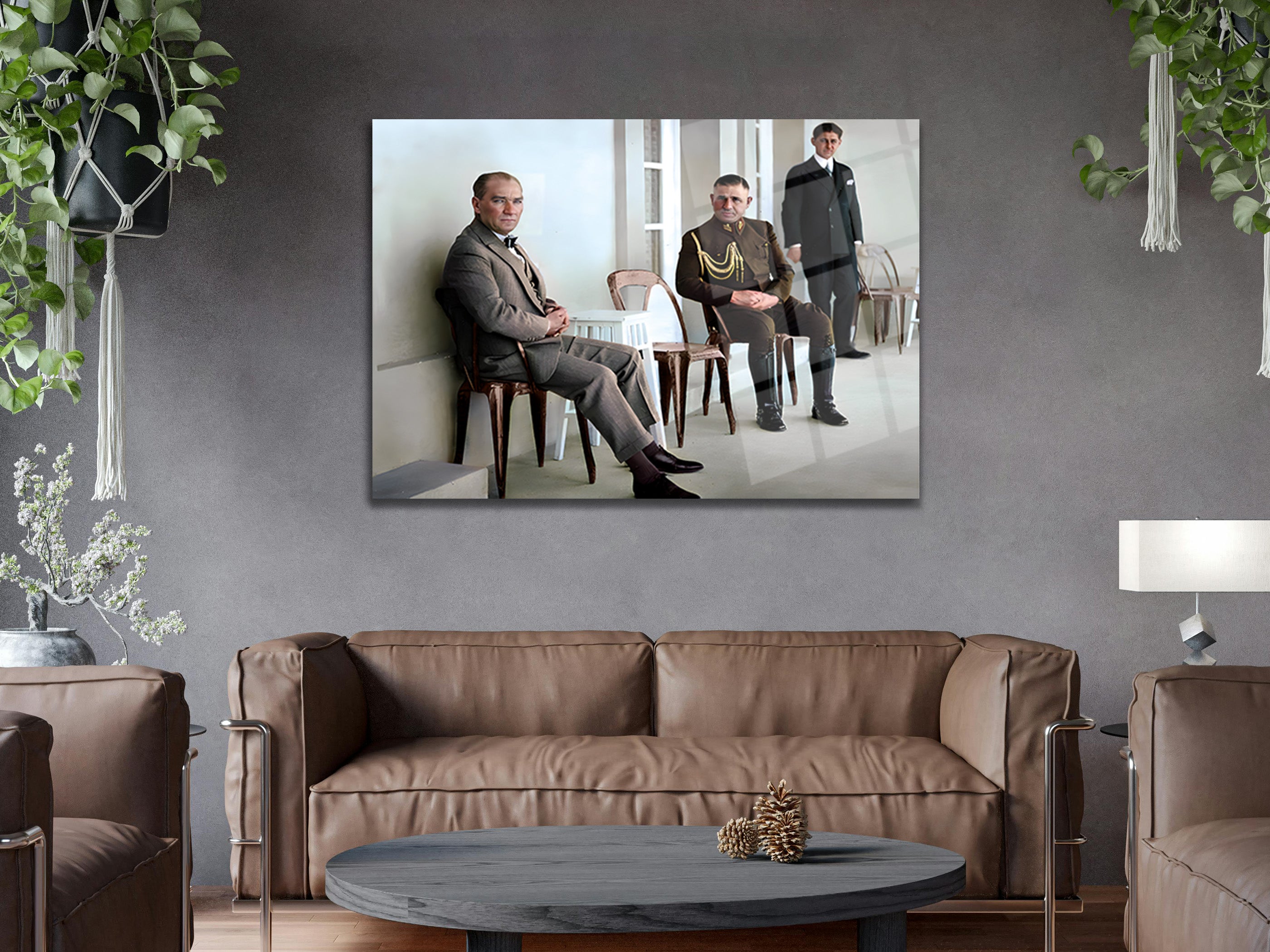 Atatürk Cam Tablo 202