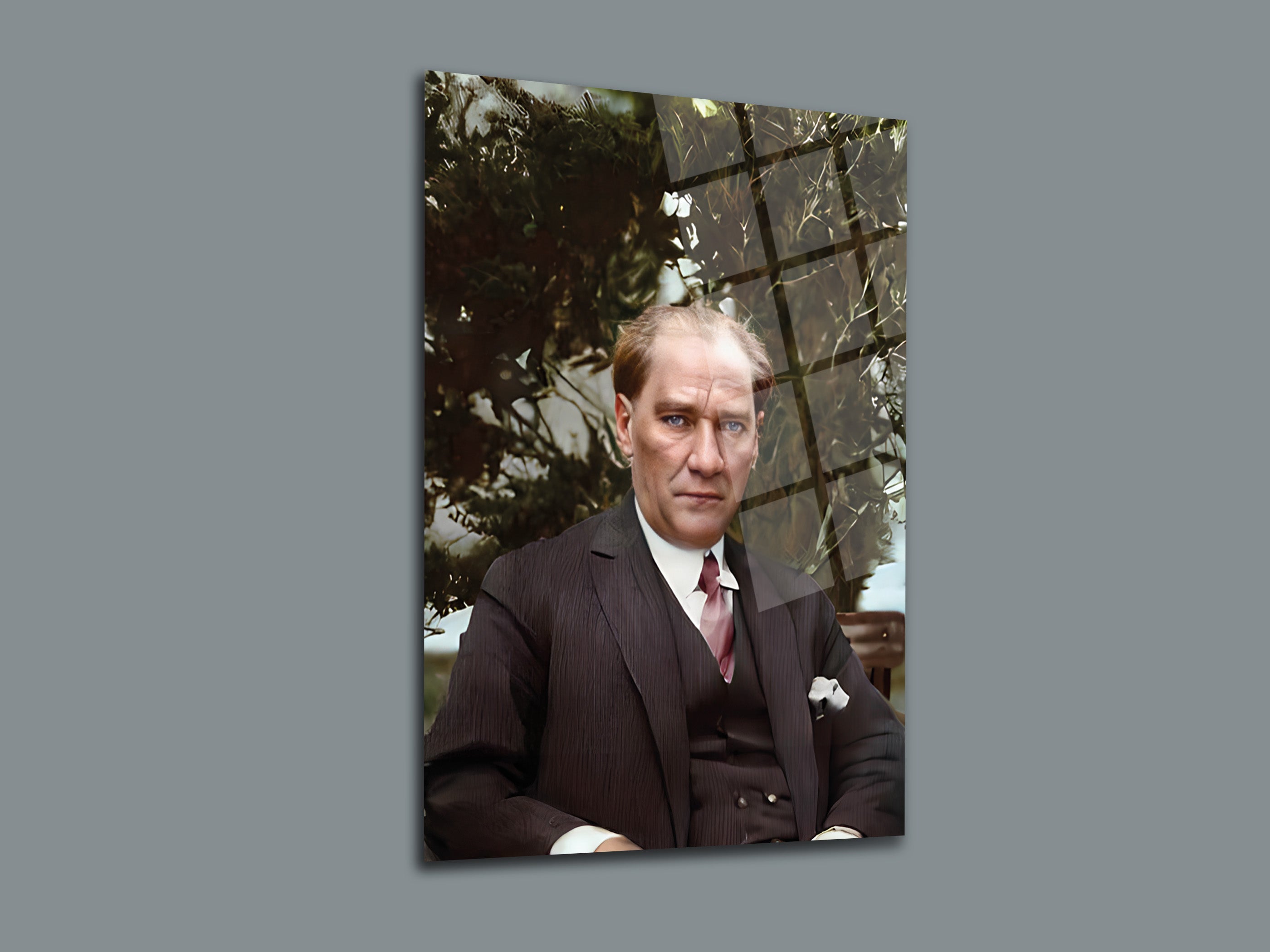 Atatürk Cam Tablo 33