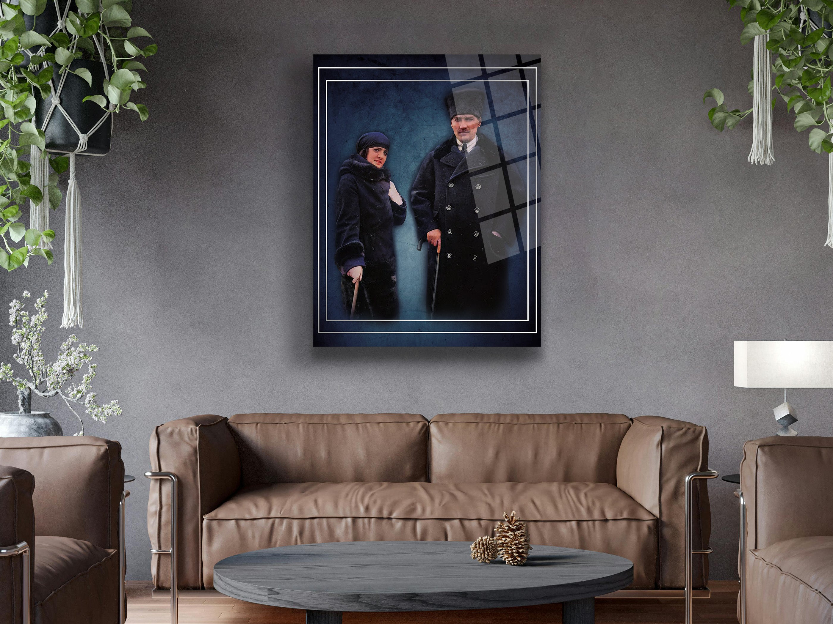 Atatürk Cam Tablo 218