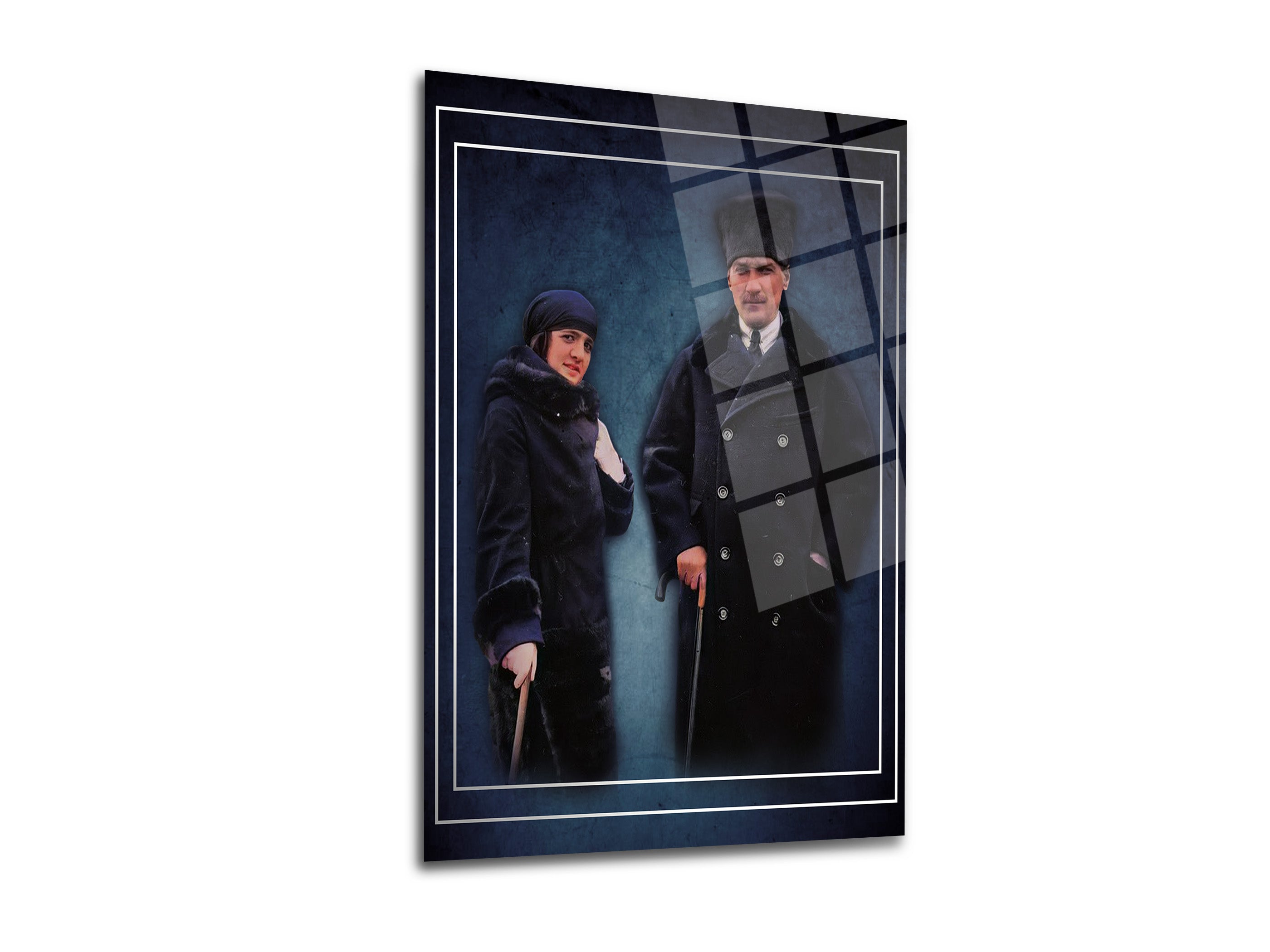 Atatürk Cam Tablo 218