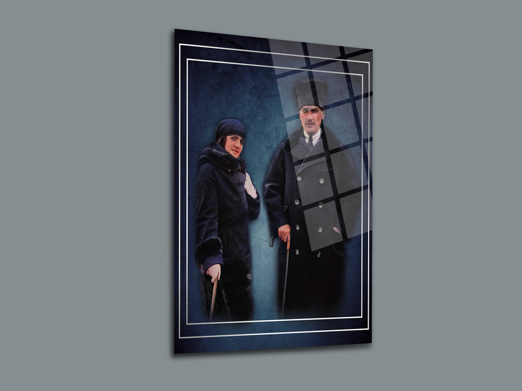Atatürk Cam Tablo 218