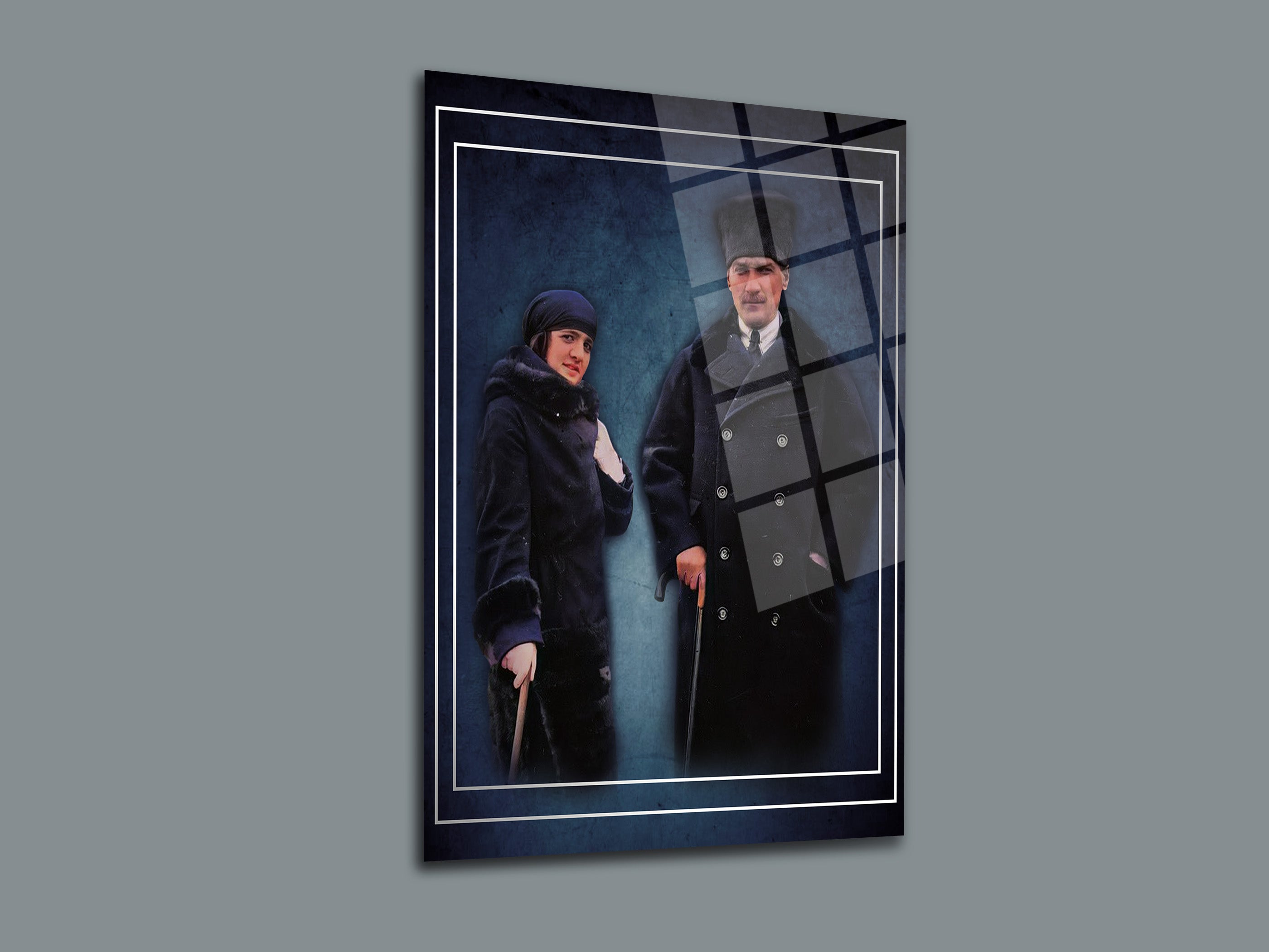 Atatürk Cam Tablo 218