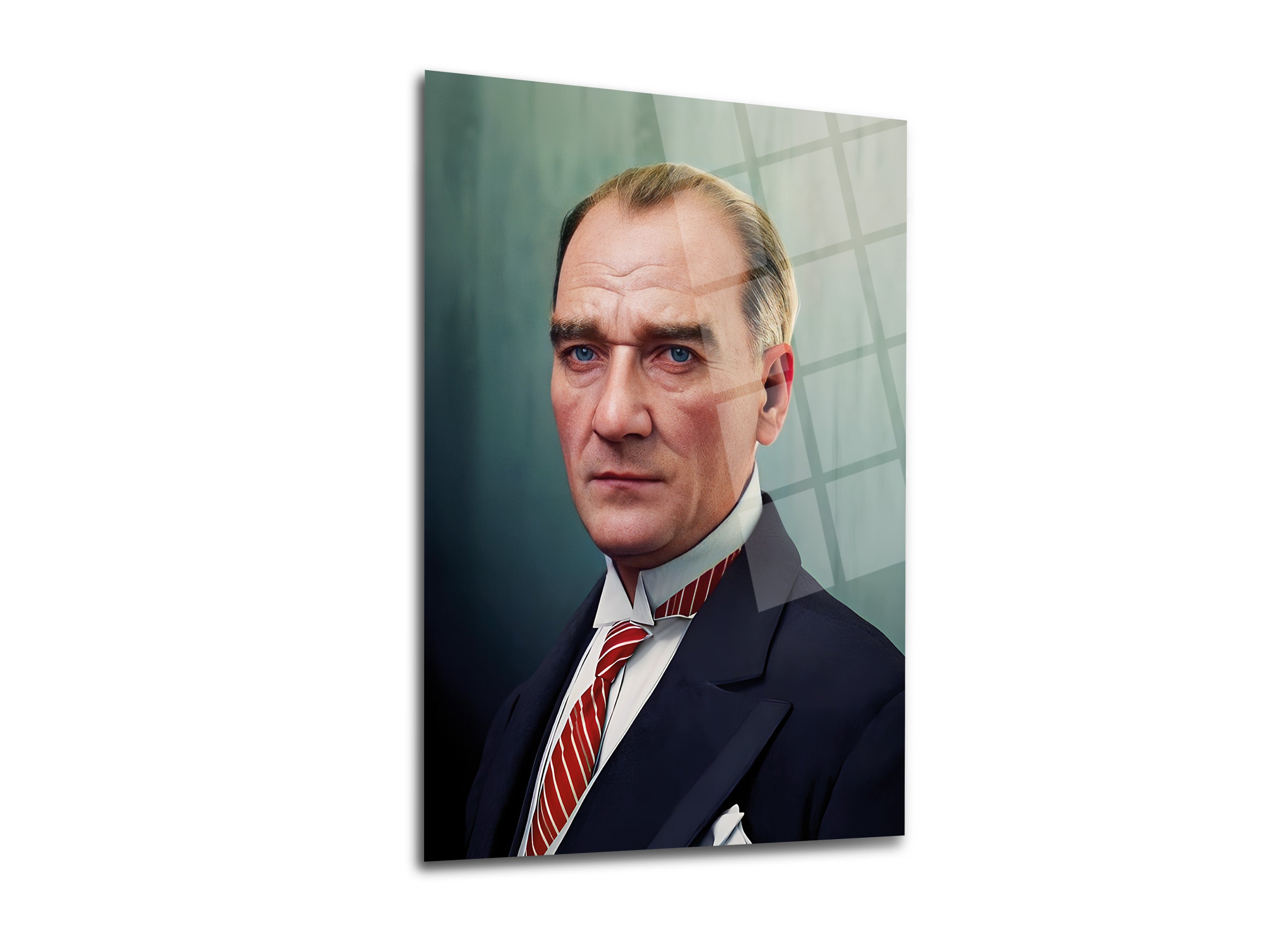 Atatürk Cam Tablo 34
