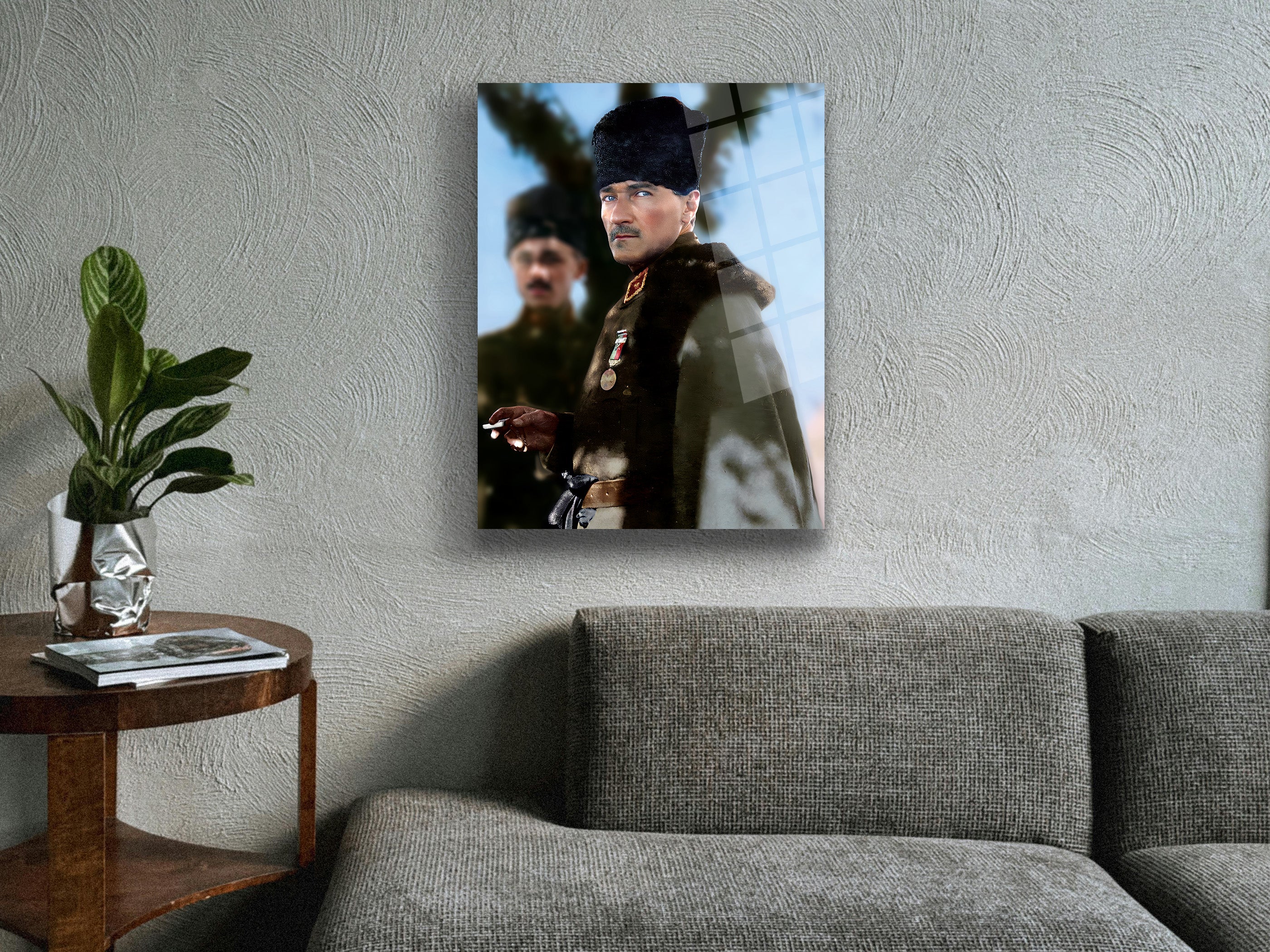 Atatürk Cam Tablo 35