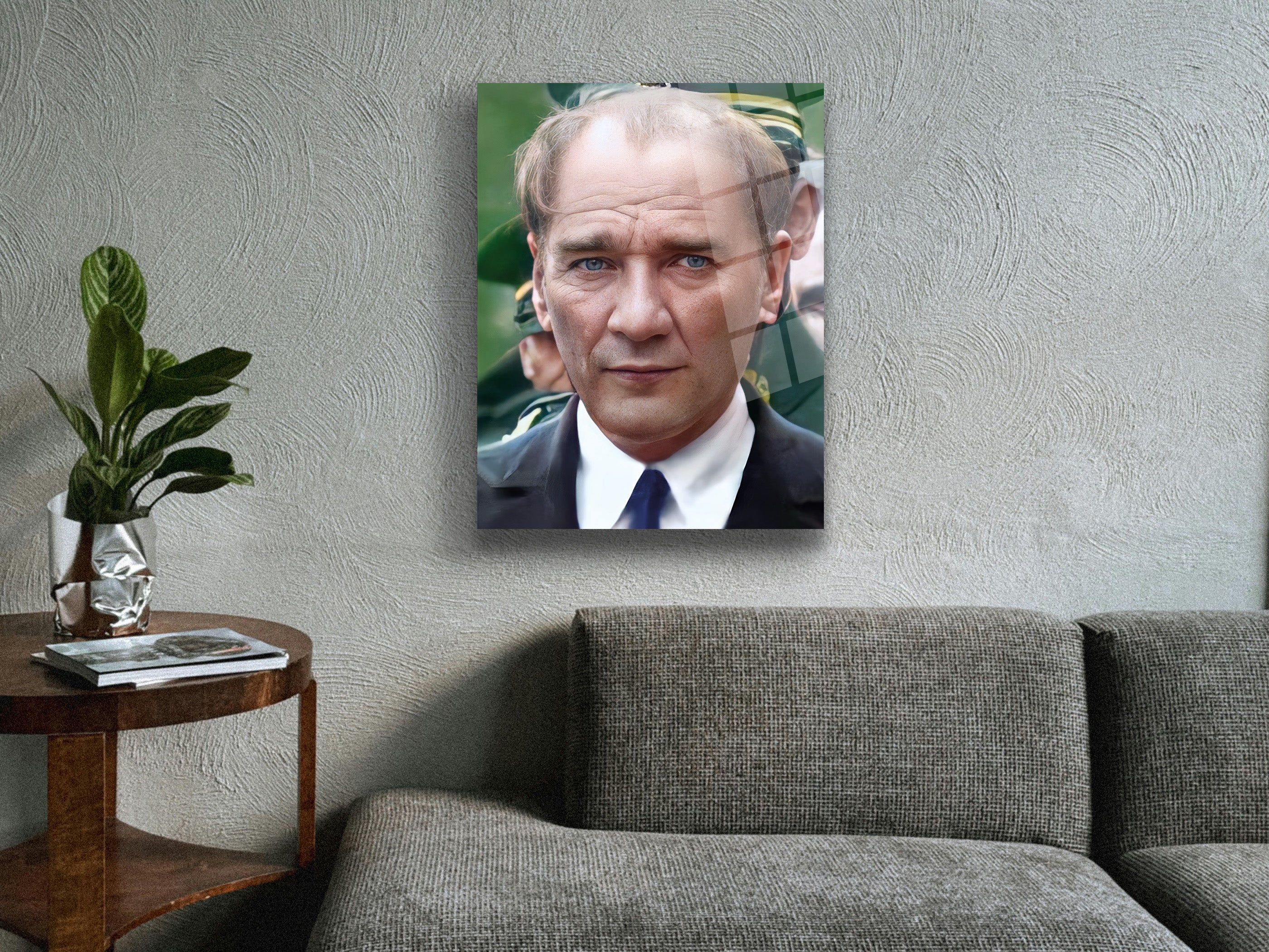 Atatürk Cam Tablo 38