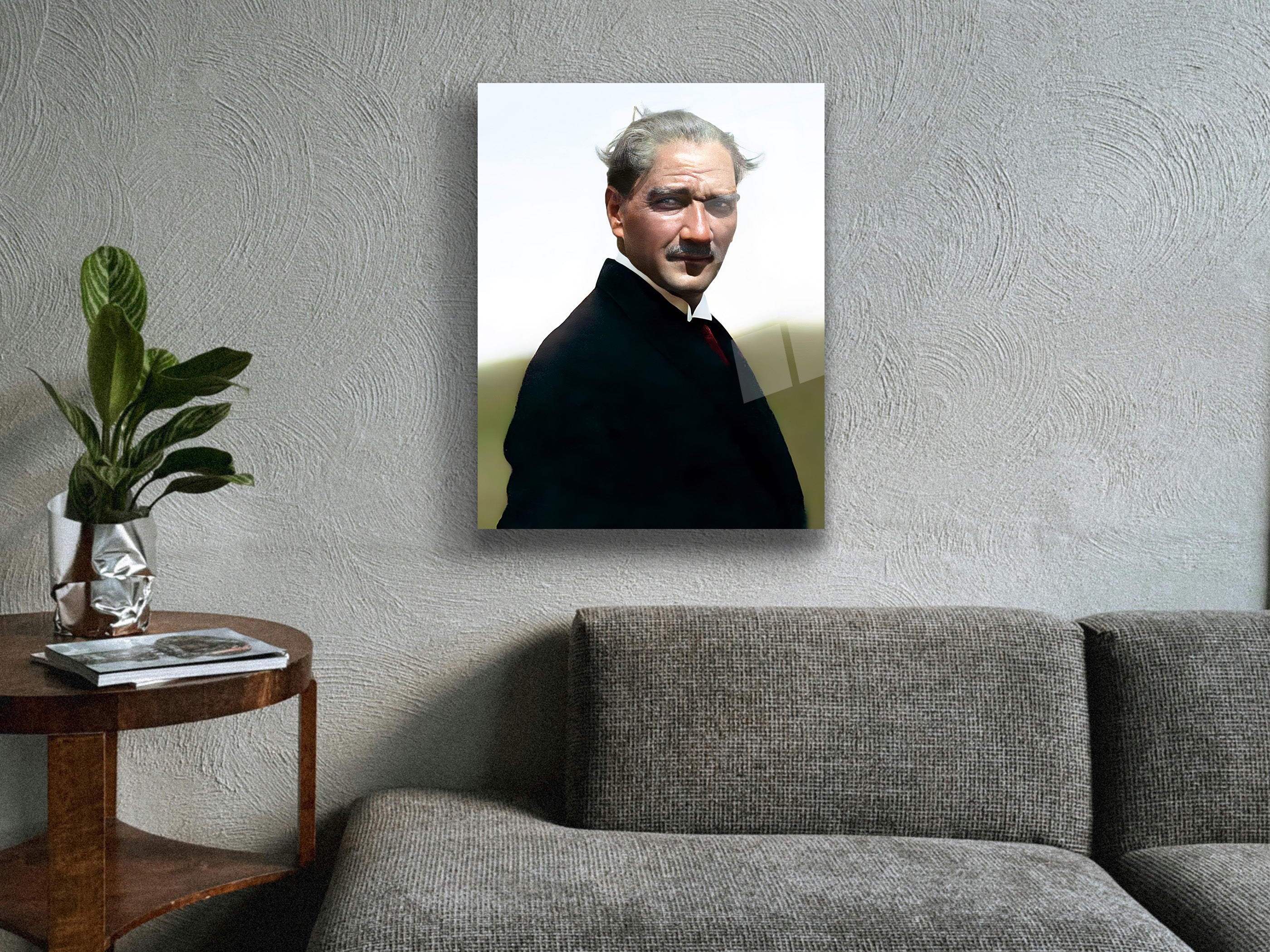 Atatürk Cam Tablo 40