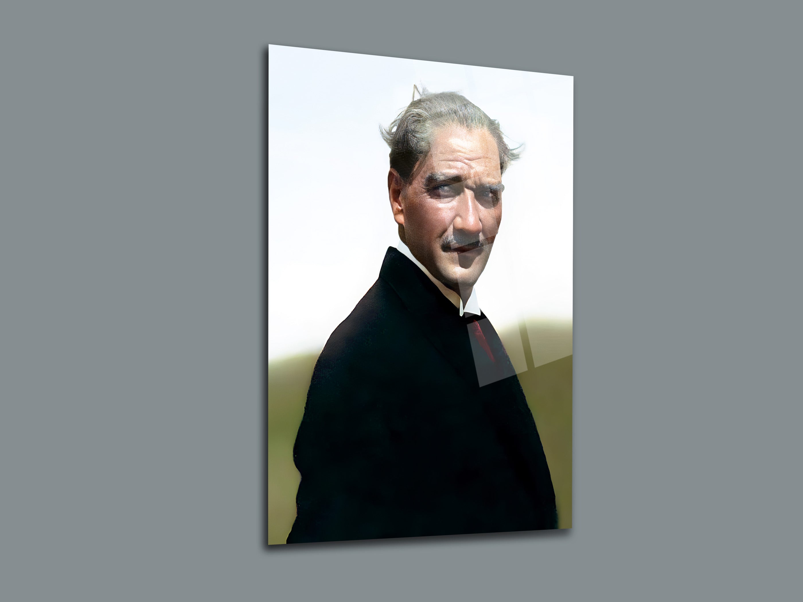 Atatürk Cam Tablo 40