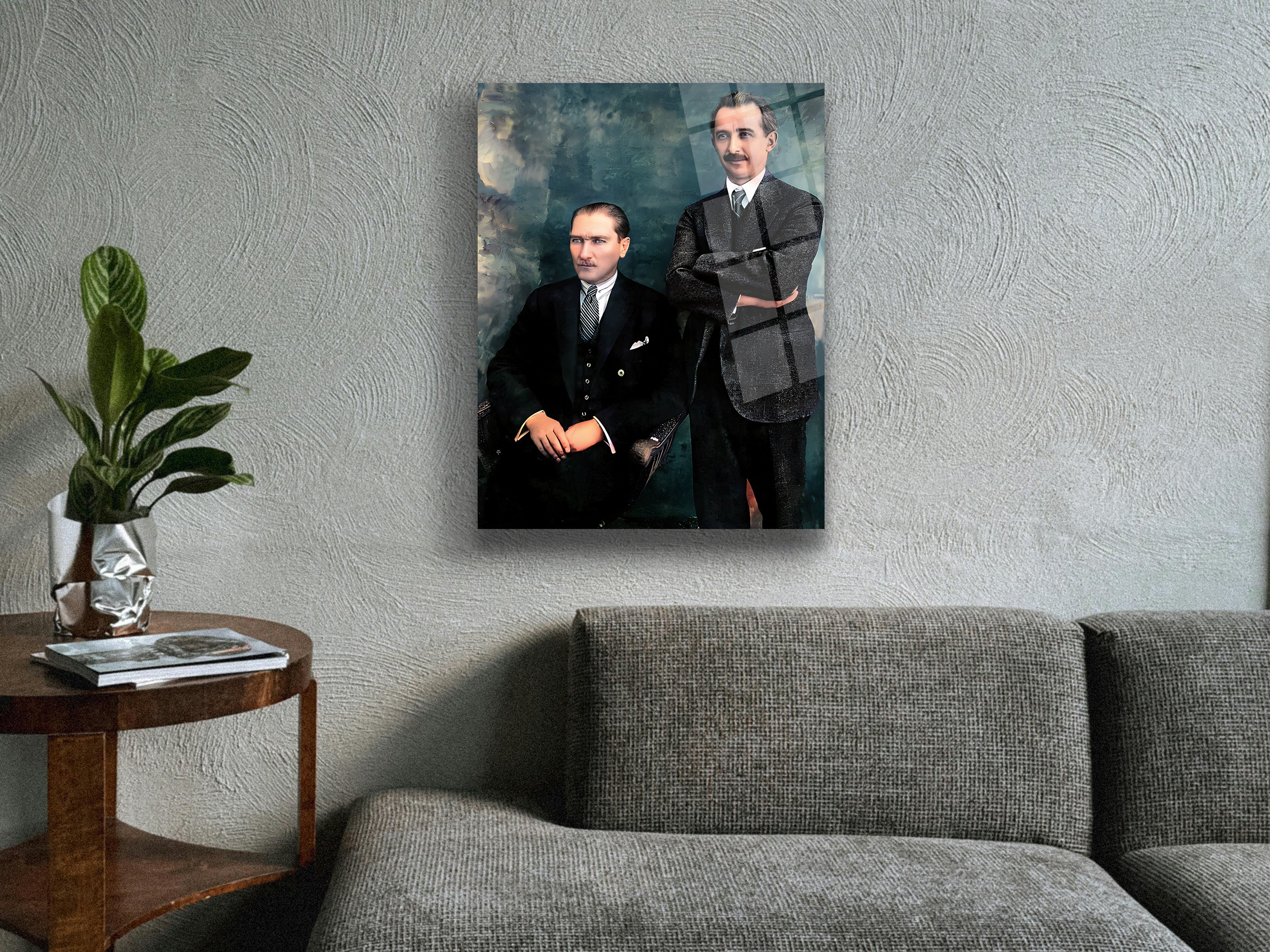 Atatürk Cam Tablo 42