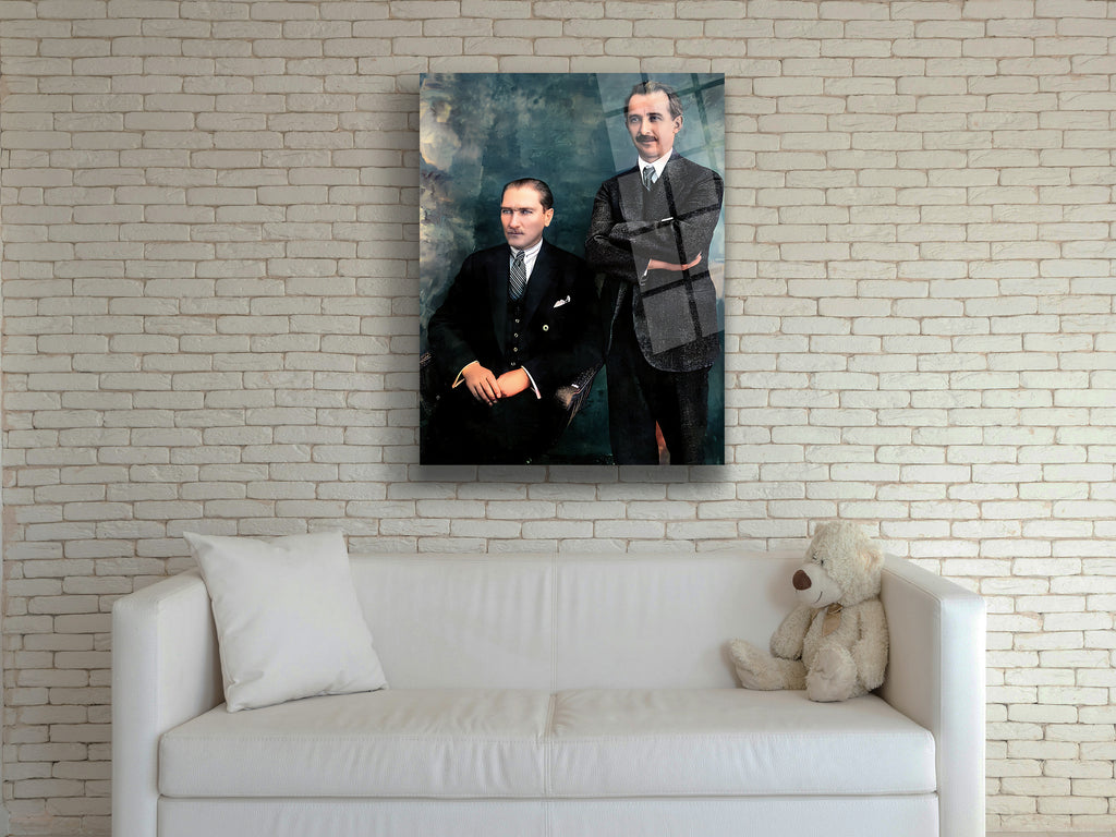 Atatürk Cam Tablo 42
