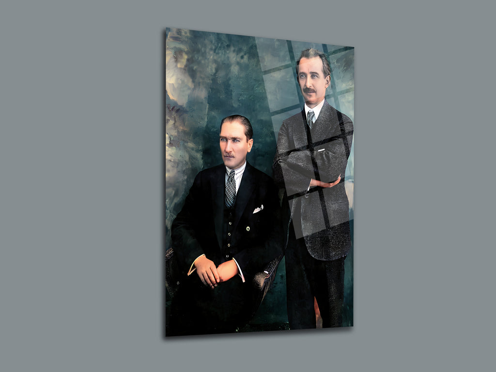 Atatürk Cam Tablo 42