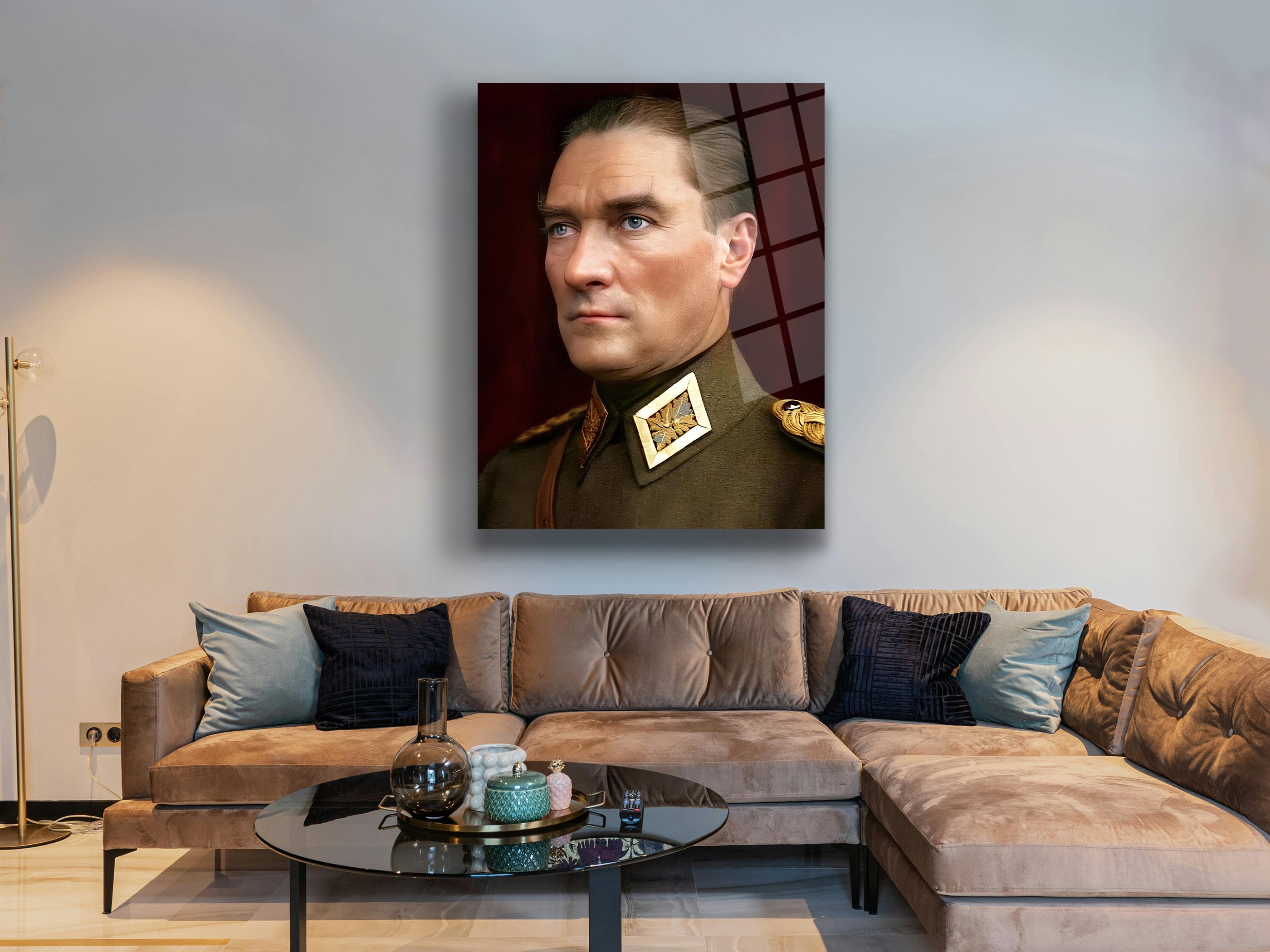 Atatürk Cam Tablo 217