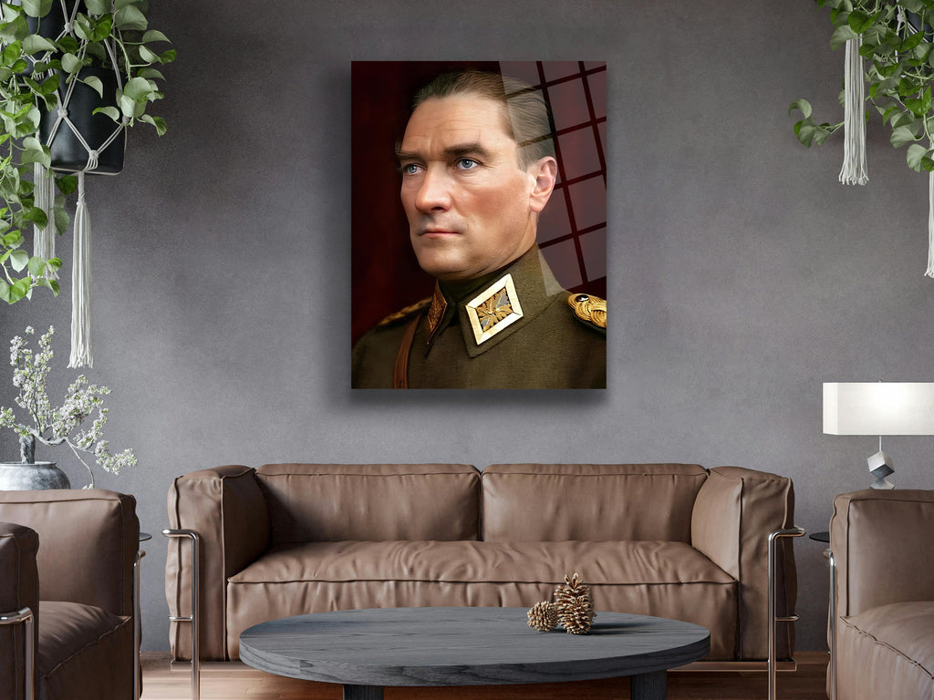 Atatürk Cam Tablo 217