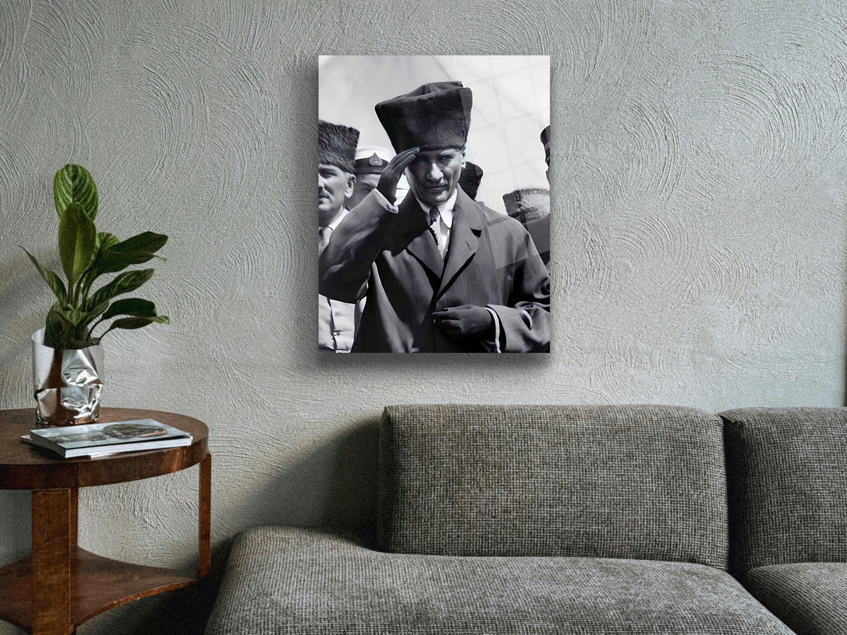 Atatürk Cam Tablo 43