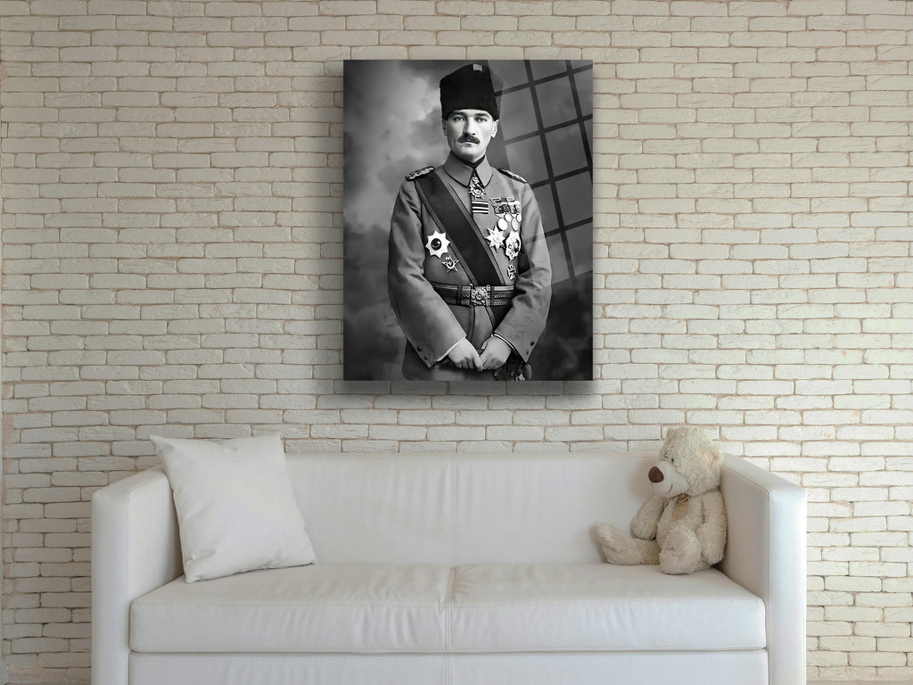 Atatürk Cam Tablo 45