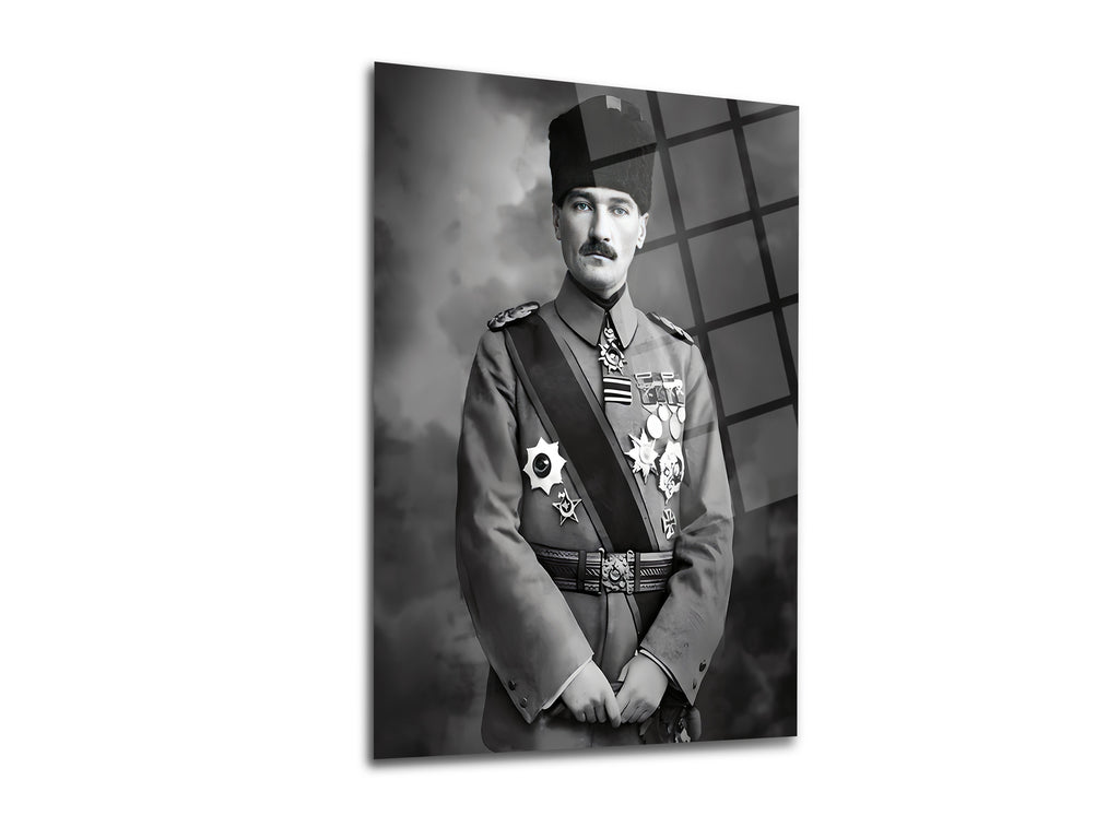 Atatürk Cam Tablo 45