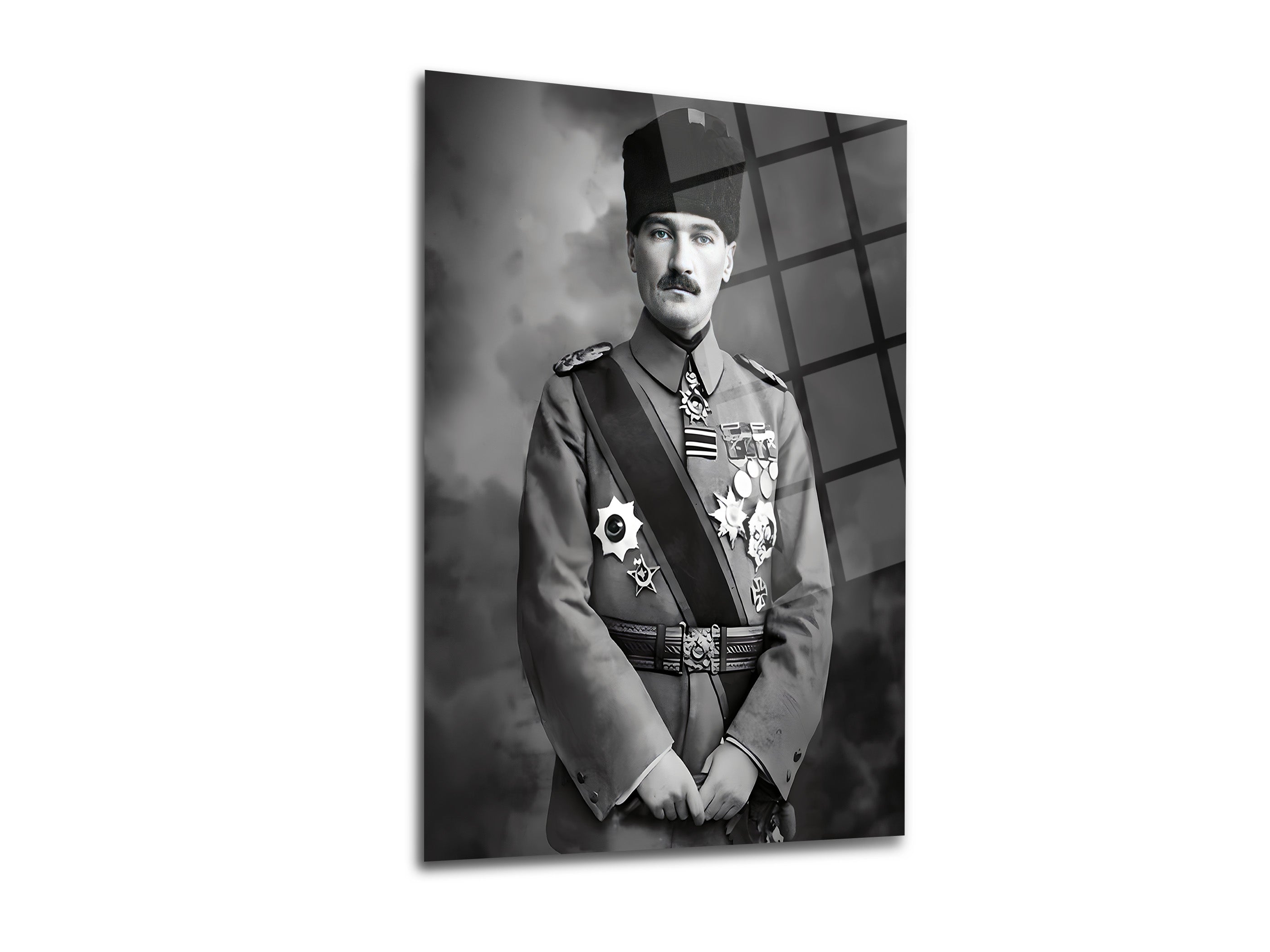 Atatürk Cam Tablo 45