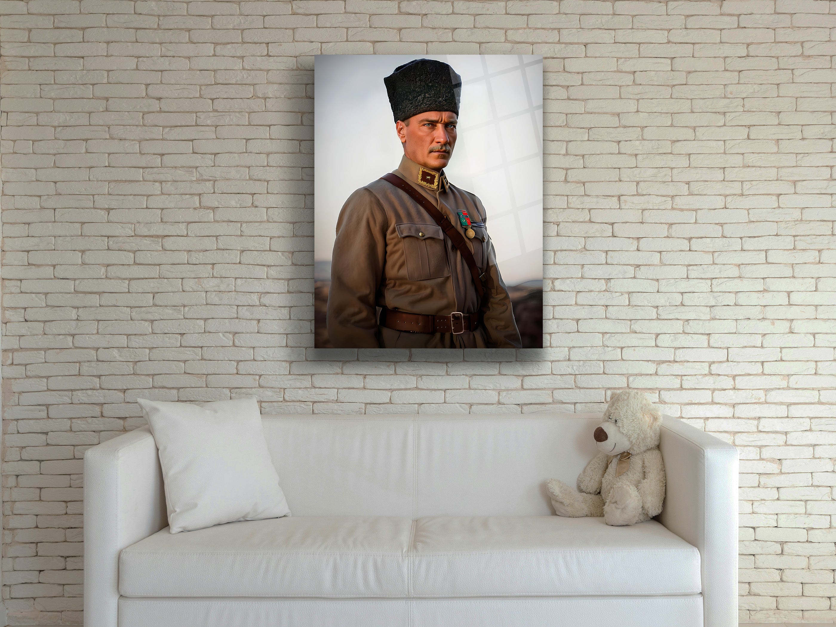 Atatürk Cam Tablo 50