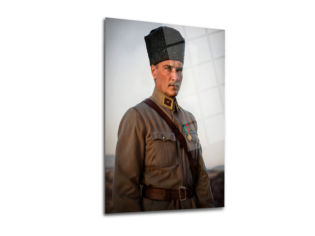 Atatürk Cam Tablo 50