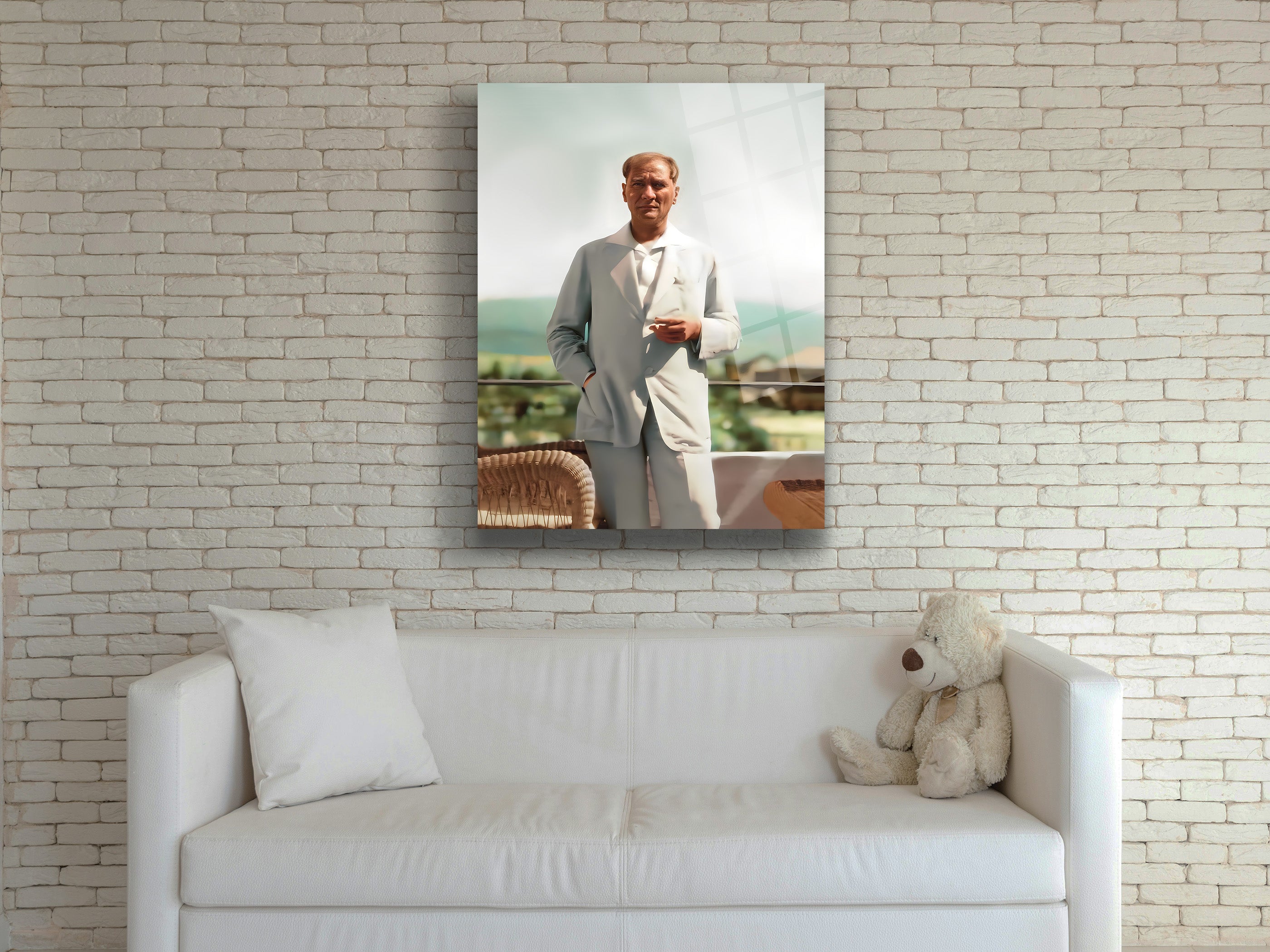 Atatürk Cam Tablo 165