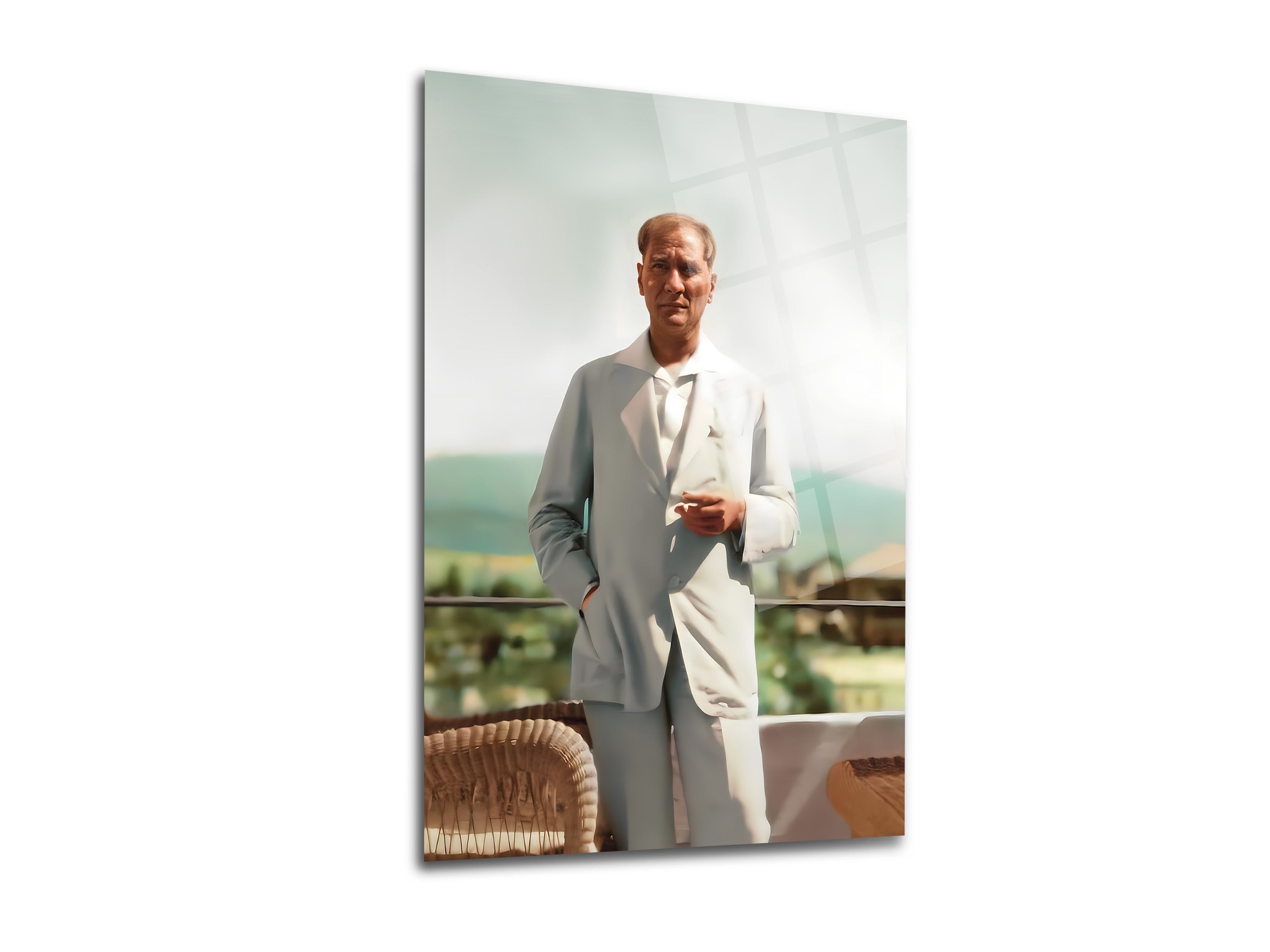 Atatürk Cam Tablo 165