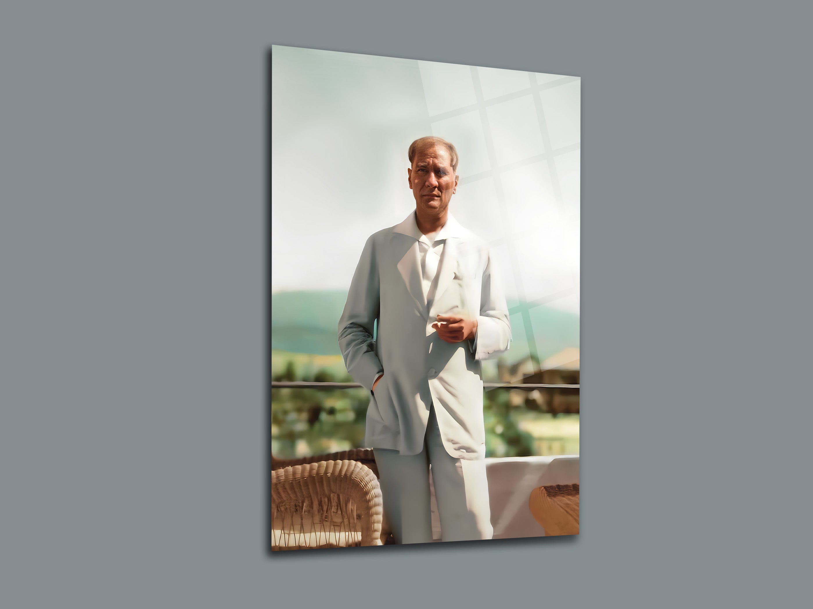 Atatürk Cam Tablo 165