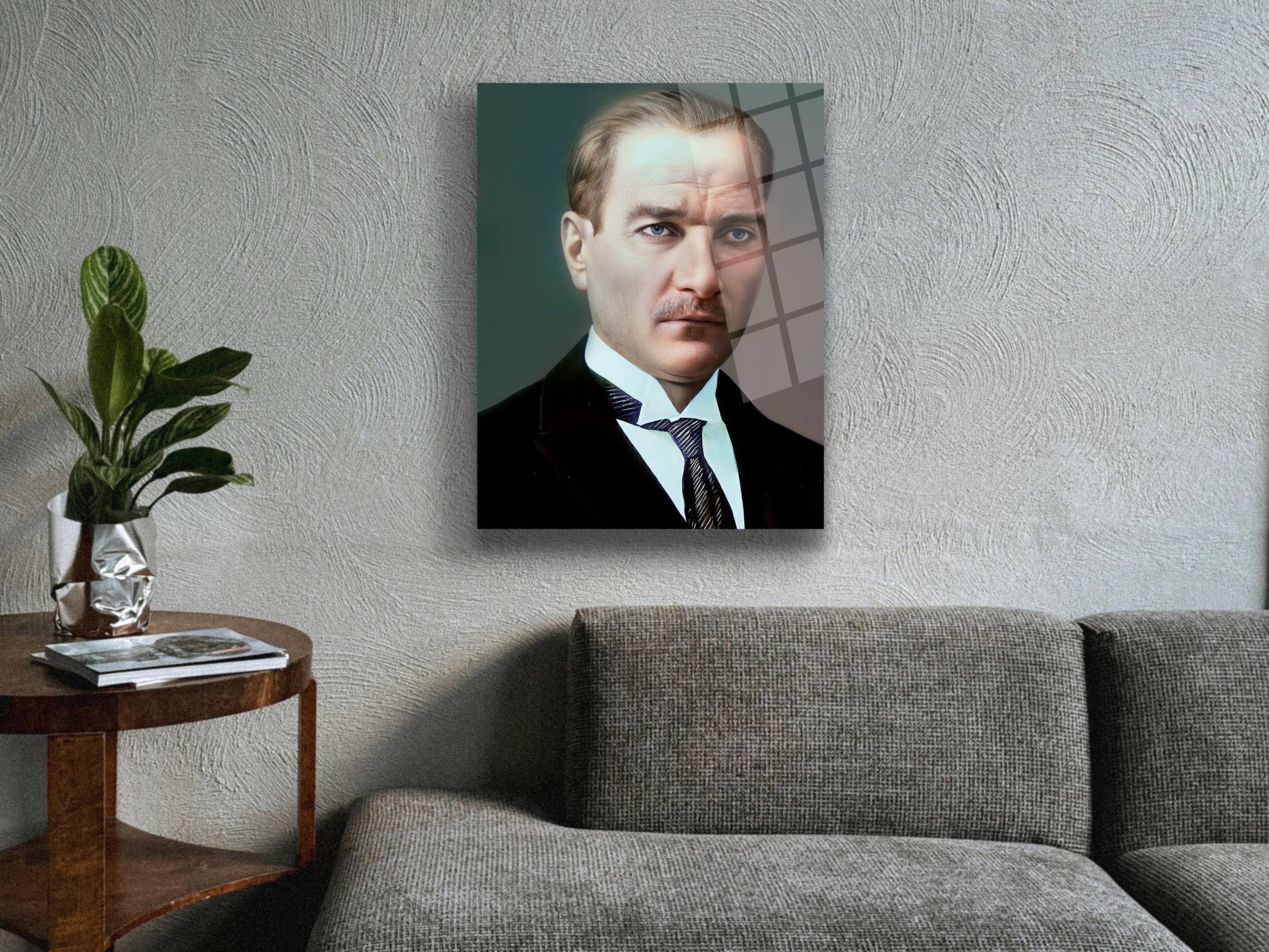 Atatürk Cam Tablo 166