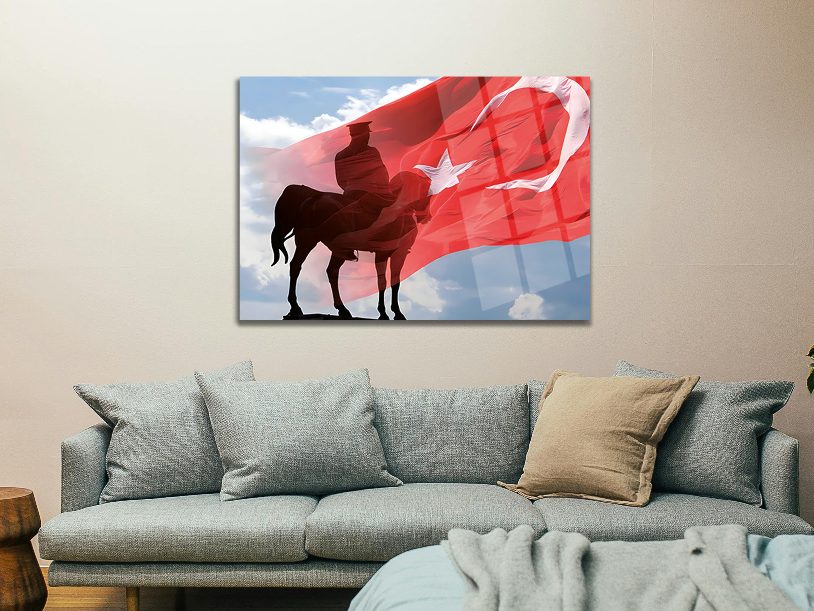 Atatürk Cam Tablo 205